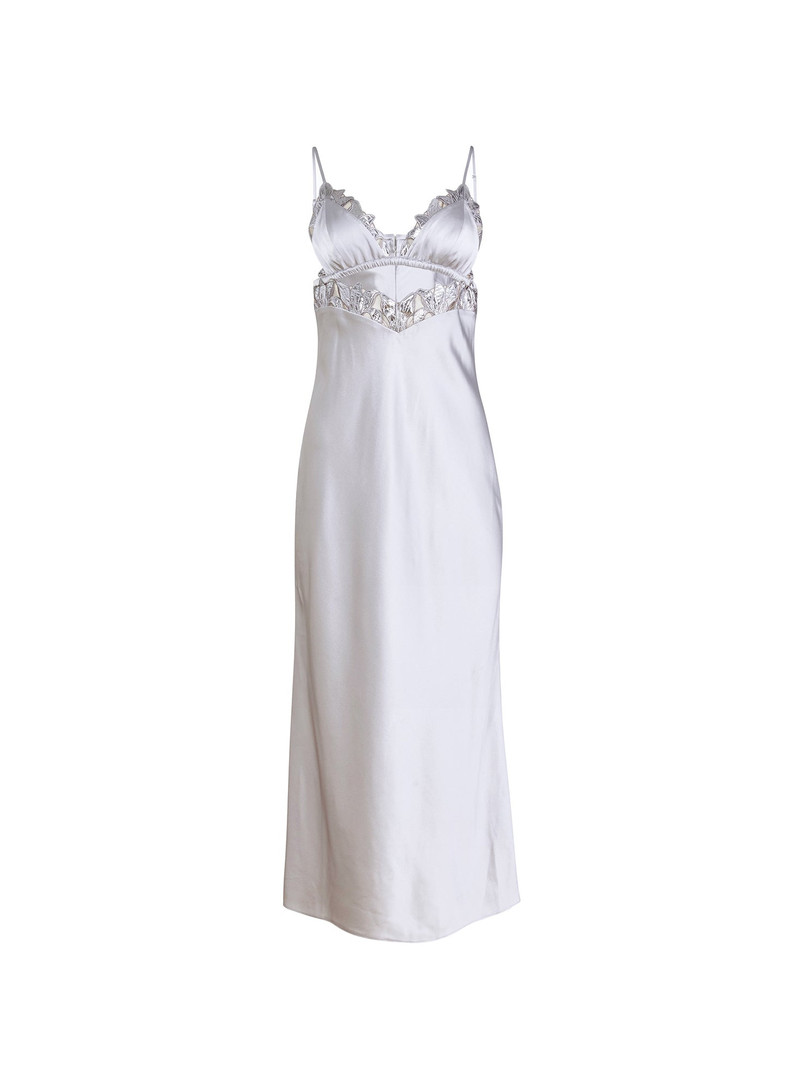 Lily Embroidery Cutout Slip 1