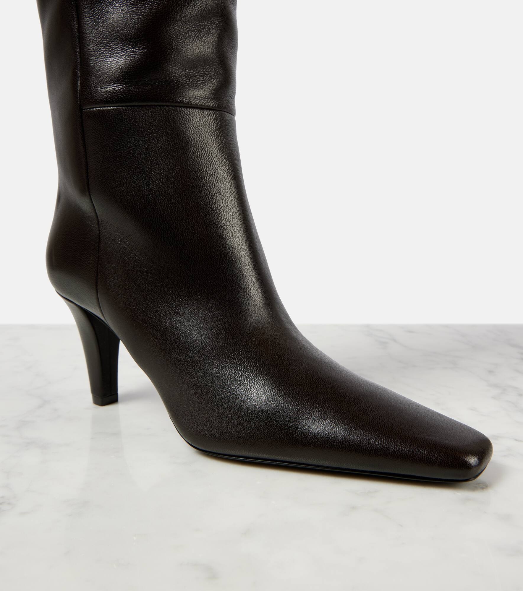 Jill leather knee-high boots - 5