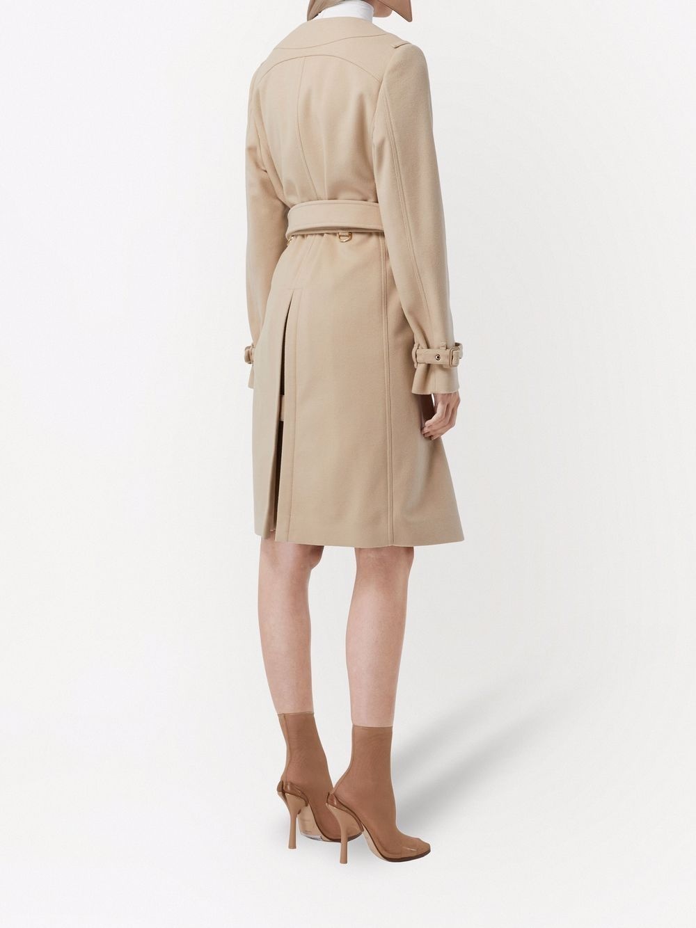 double-breasted trench coat - 4