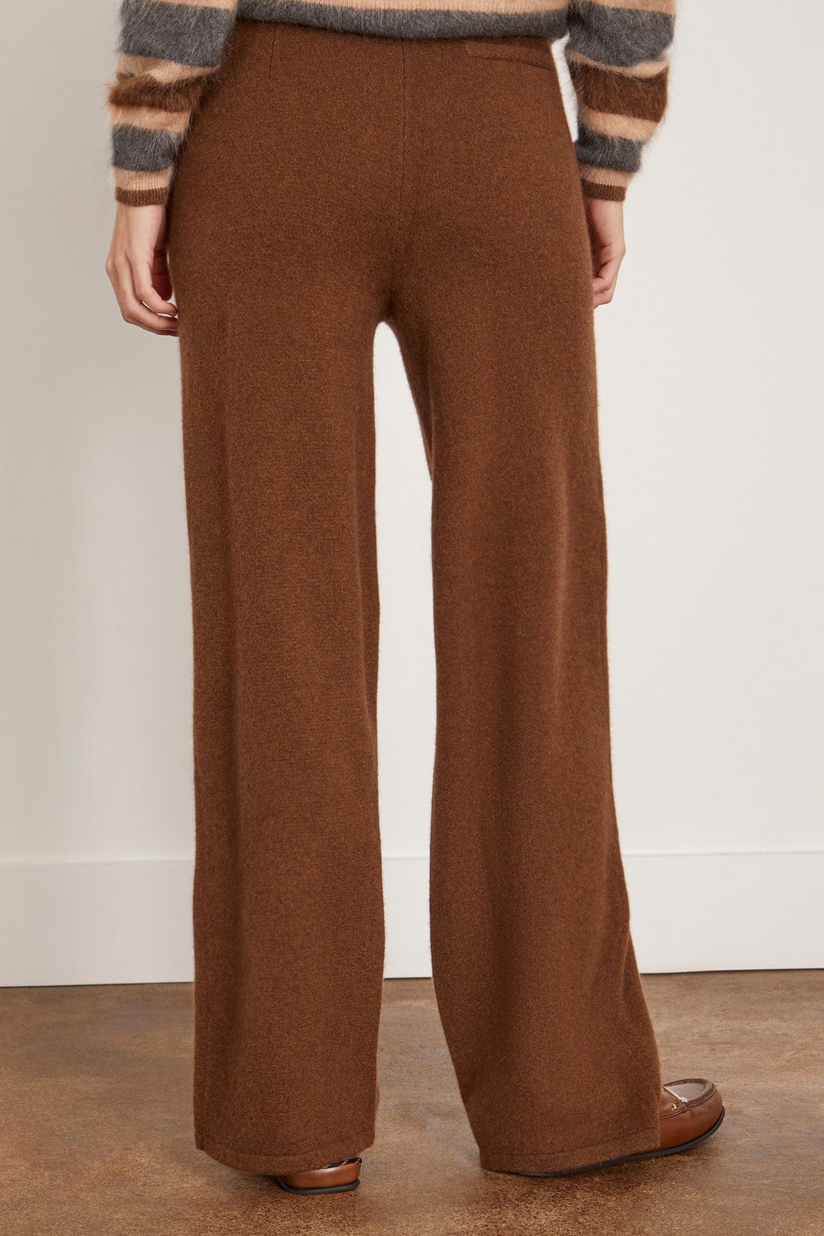 Tailored Pant in Chestnut - 4