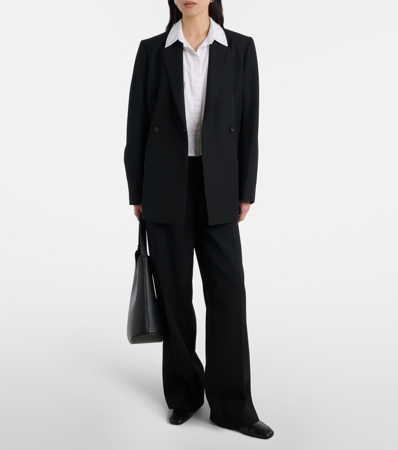 velvet Jocelyn beaded cotton poplin shirt outlook