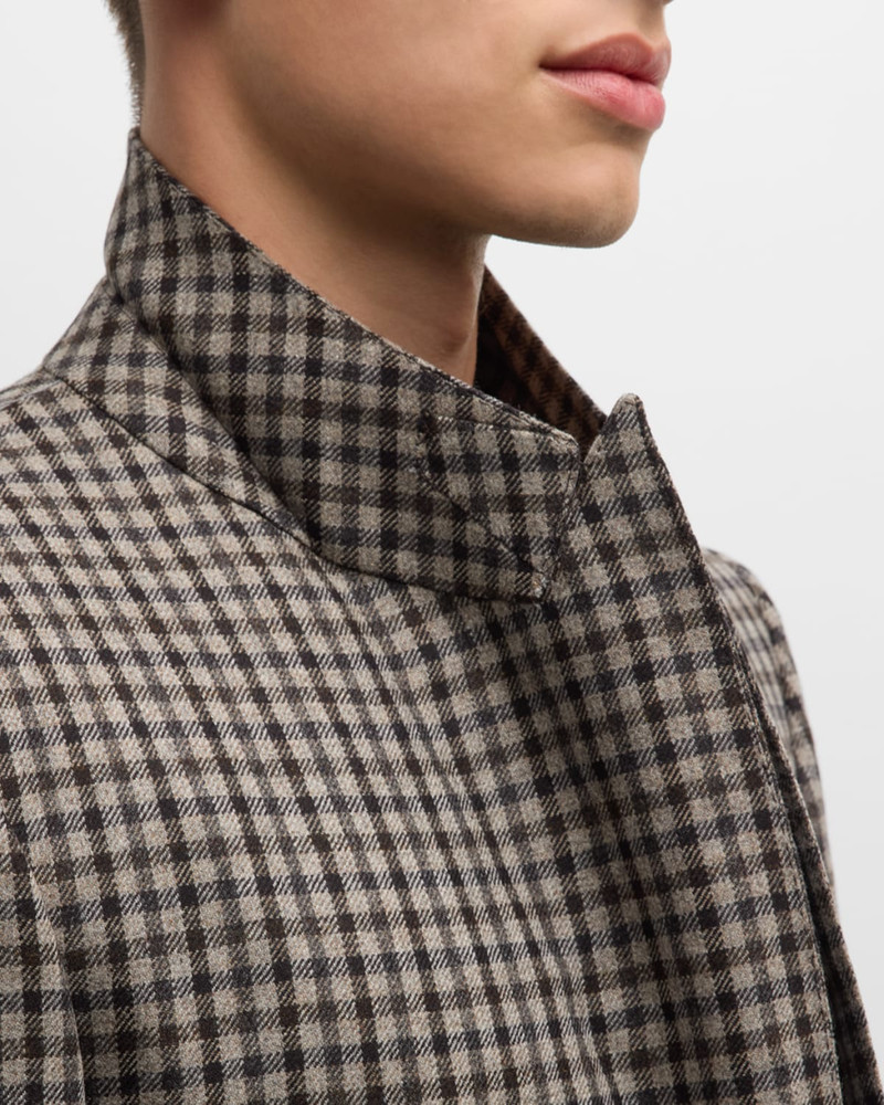 Men's Damier Shelton Check Sport Coat 6