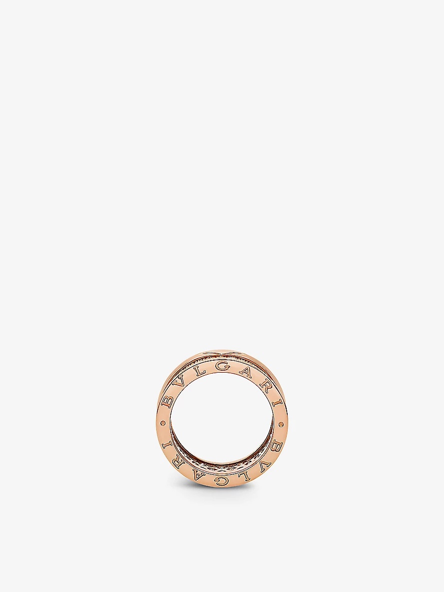 B.zero1 18ct rose-gold and 1.63ct brilliant-cut diamond ring - 3