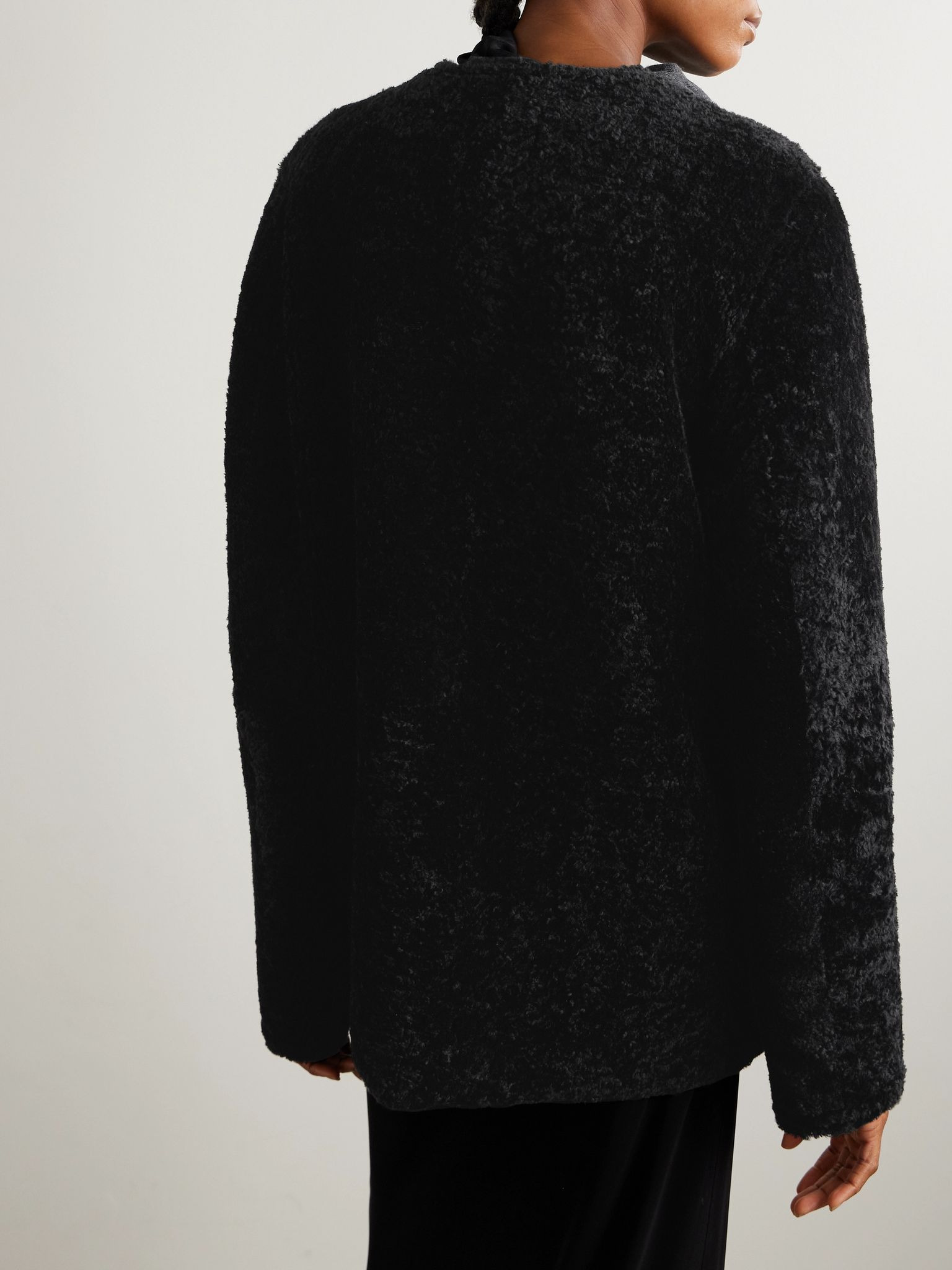 Shearling jacket Black - 3