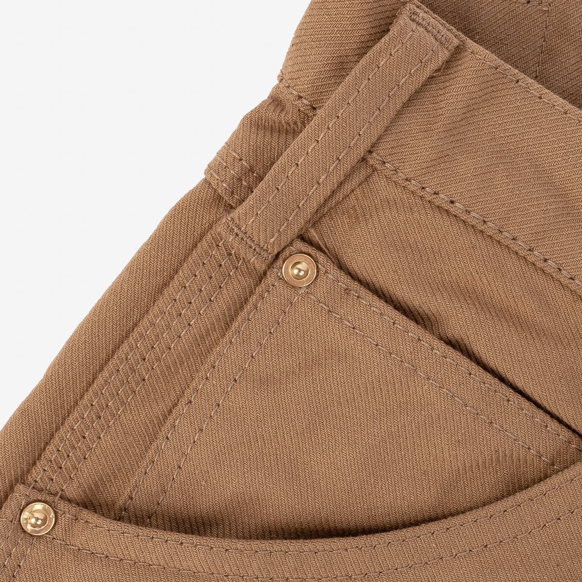 12oz Swedish Serge Double Fronted Work Pants - Mocha - 9