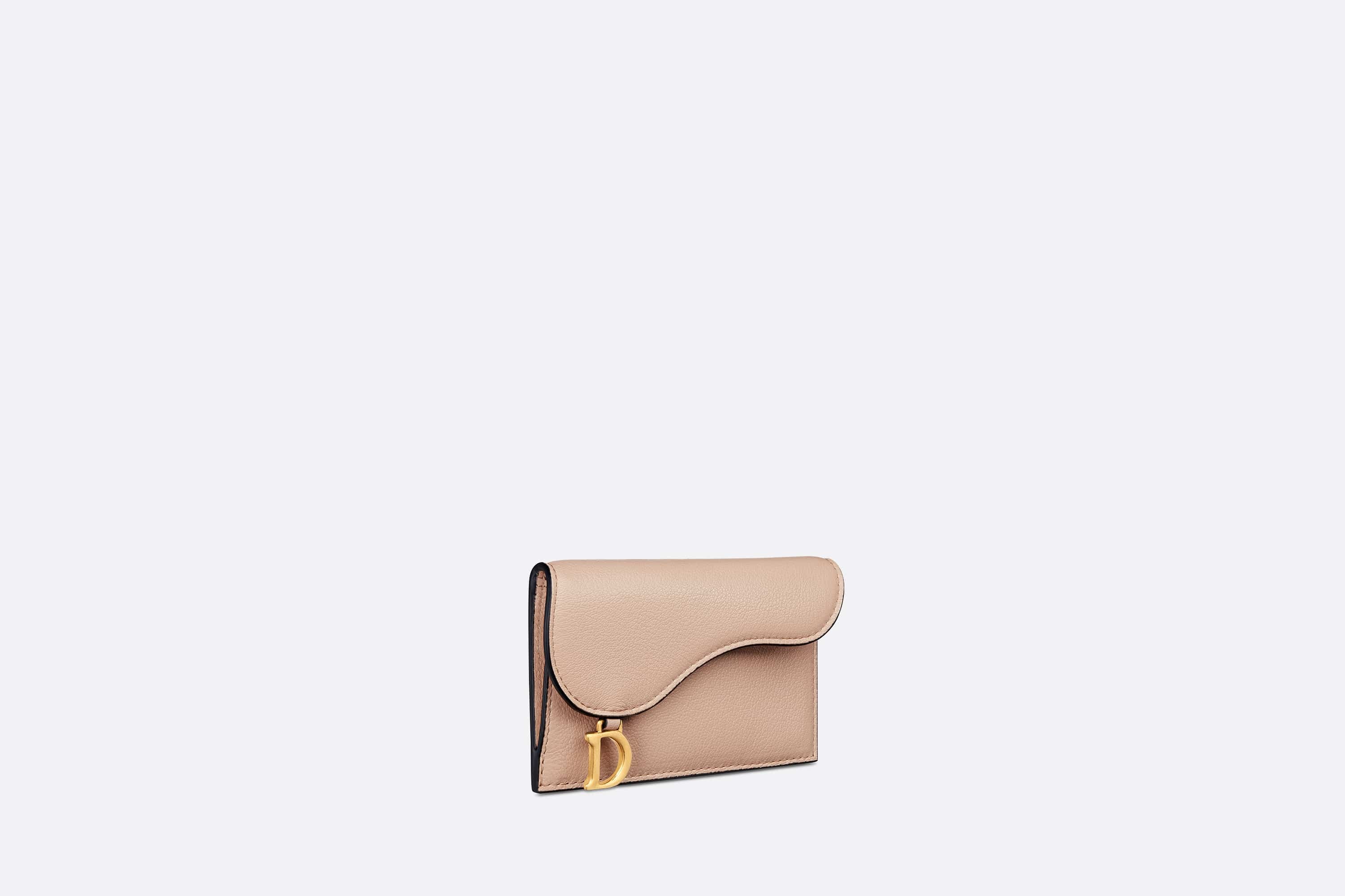 Saddle Flap Compact Zipped Card Holder - 2