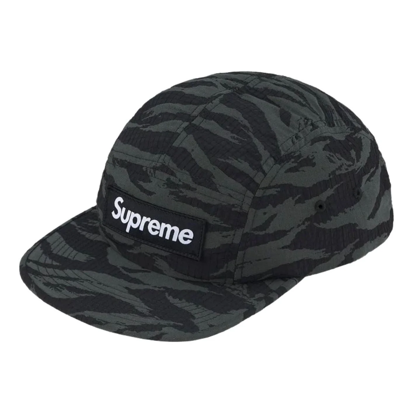 Supreme SS26 Tiger Camo Ripstop Camp Cap 'Black' SUP-SS26-1009-BLK - 1
