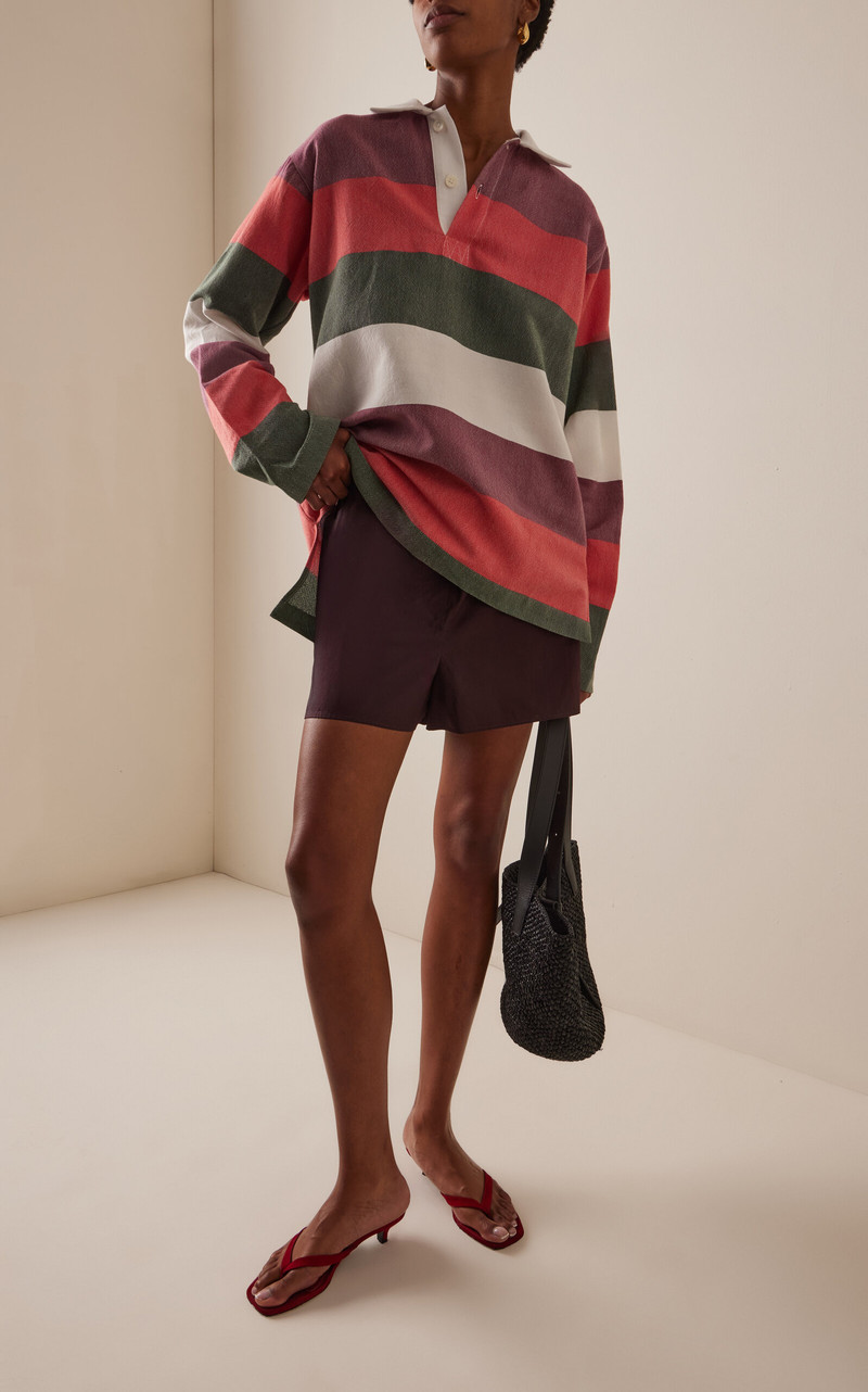 MARRAKSHI LIFE Exclusive Cotton Rugby Shirt multi outlook