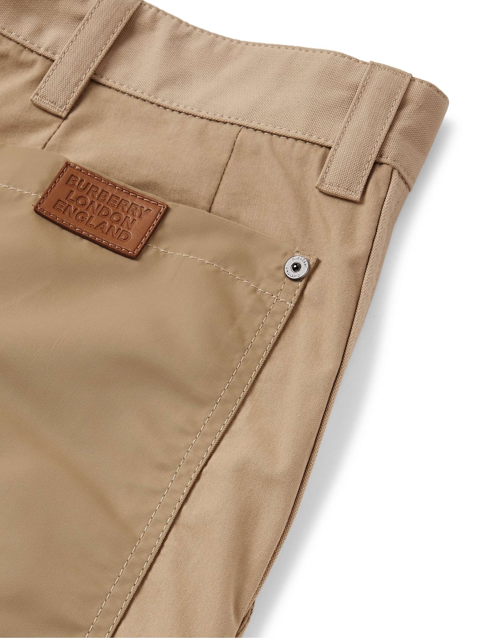 Panelled Cotton-Canvas and Nylon Trousers - 6