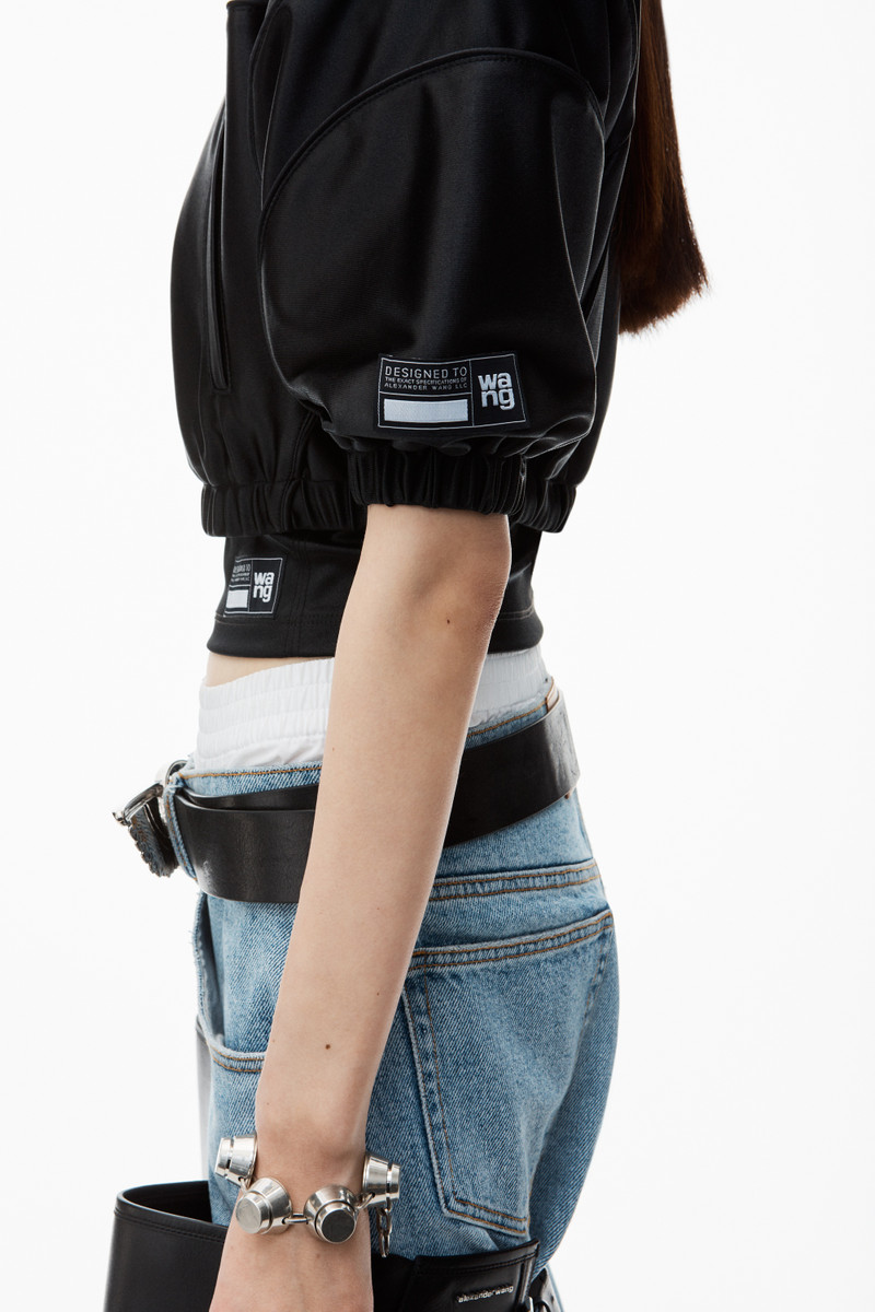 Cropped Track Jacket 5