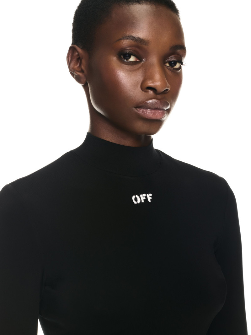 Off Stamp Sec Skin L/s T Crop 5
