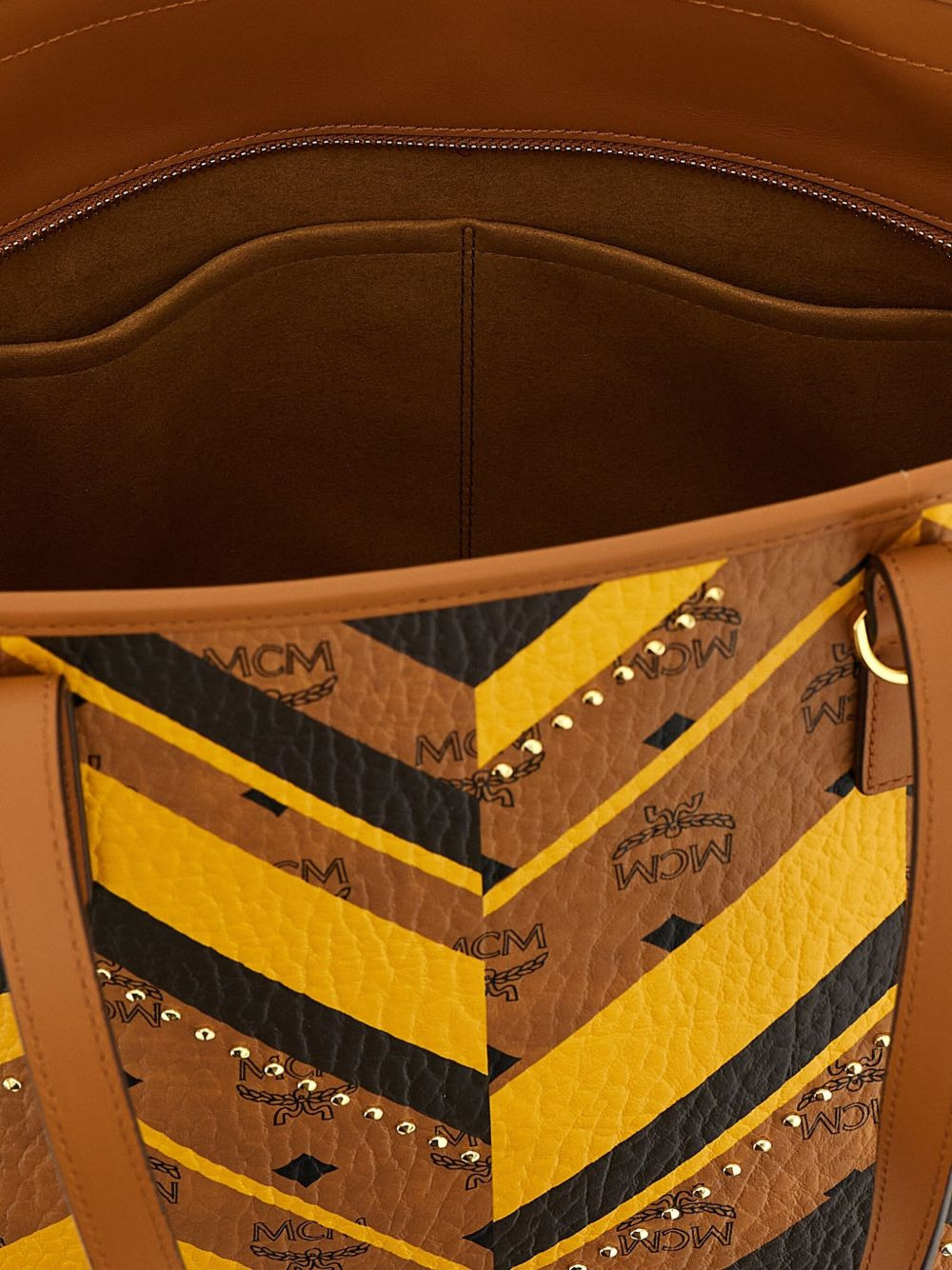 Medium Toni geometric-pattern tote bag - 4