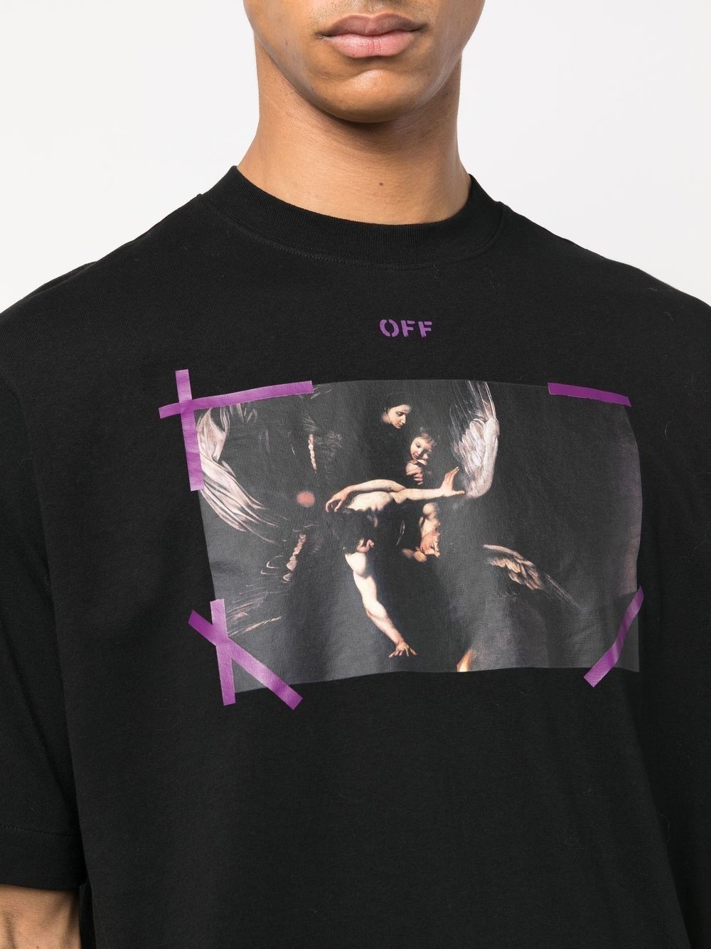 Graphic print cottno T-Shirt - 5
