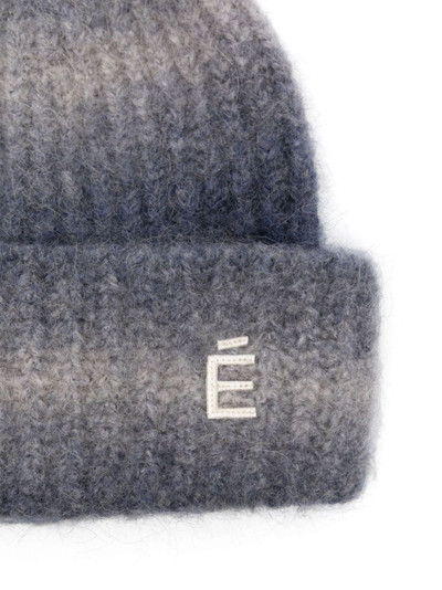 Étude logo-patch beanie hat outlook