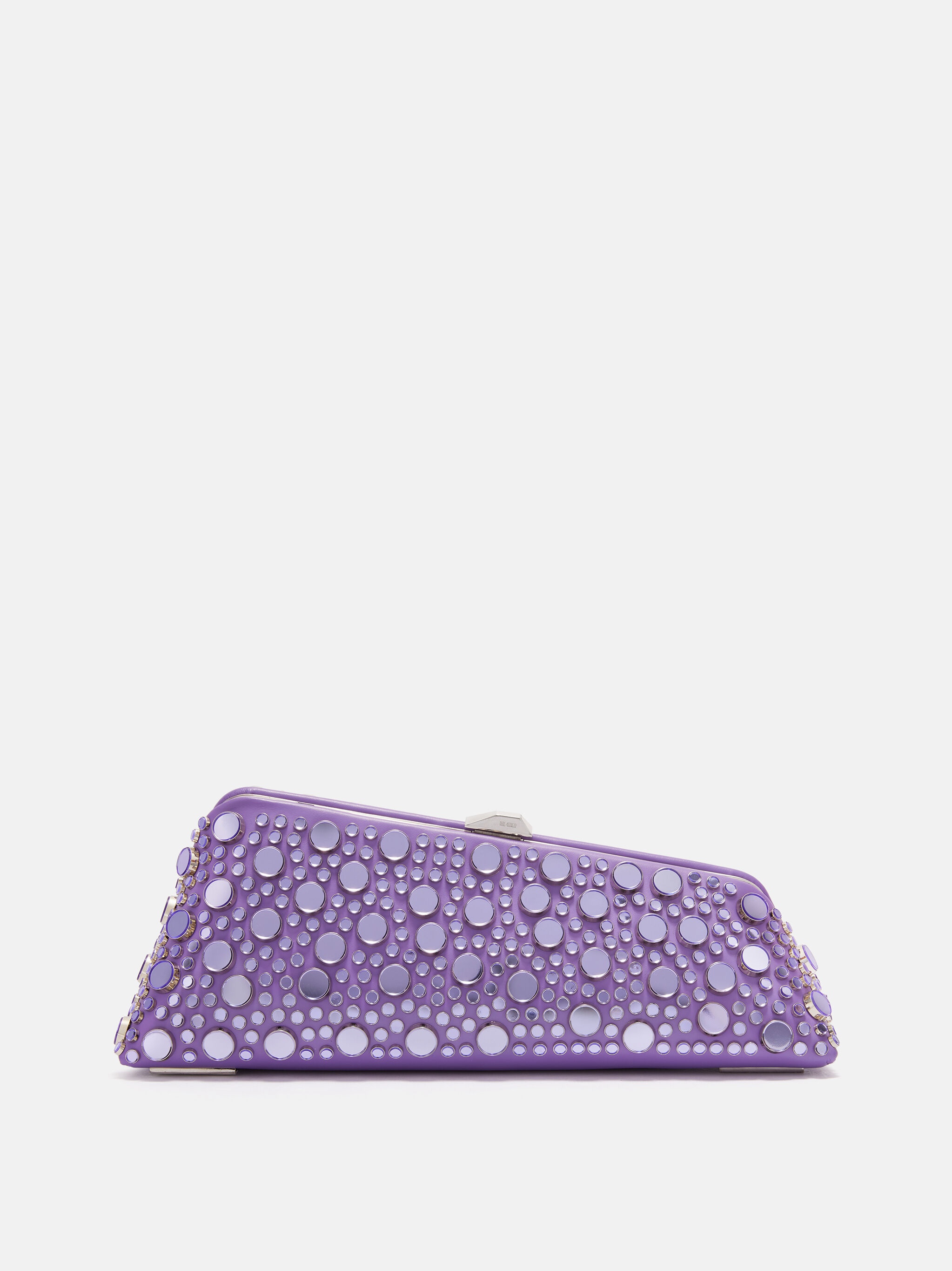 ''LONG NIGHT'' MAUVE MAXI CLUTCH - 1