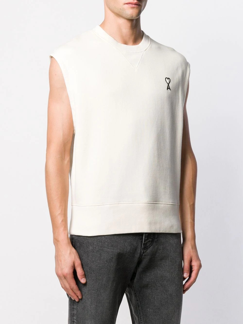 Ami de Coeur sleeveless sweater - 3