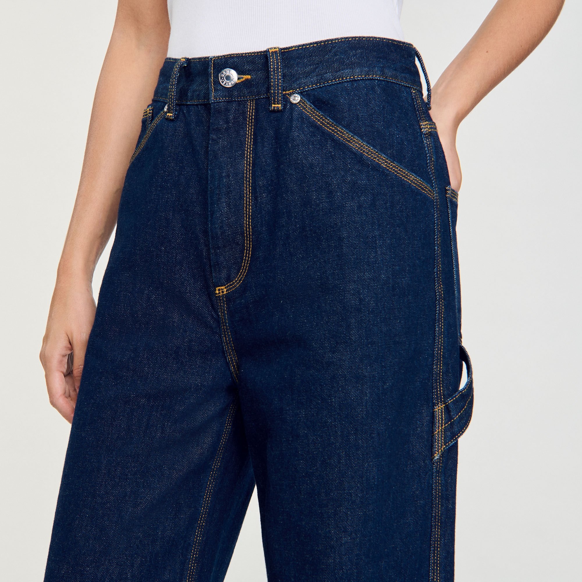 WIDE-LEG FLARED JEANS - 3