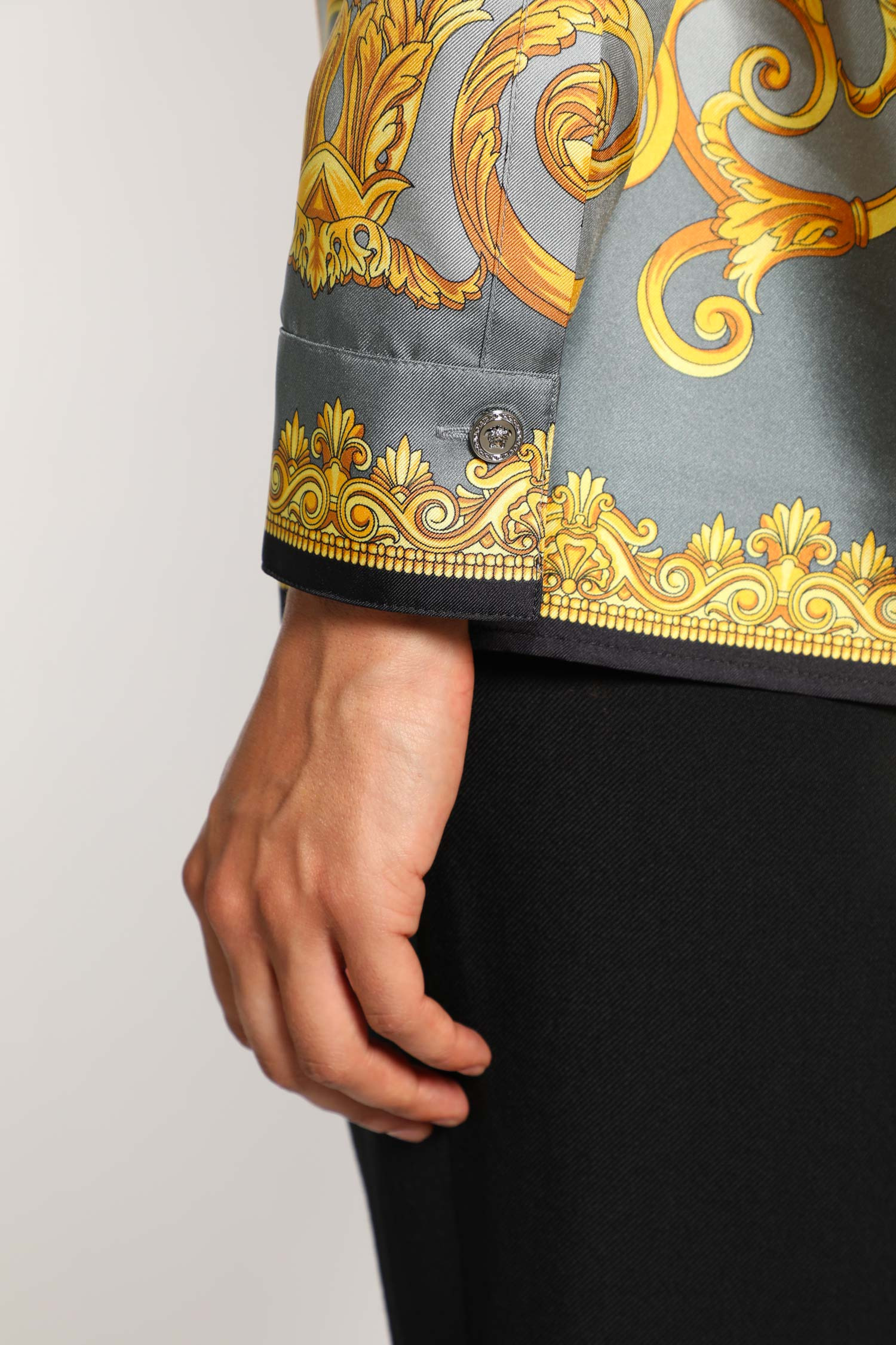 Cheetah Foulard Silk Shirt - 4