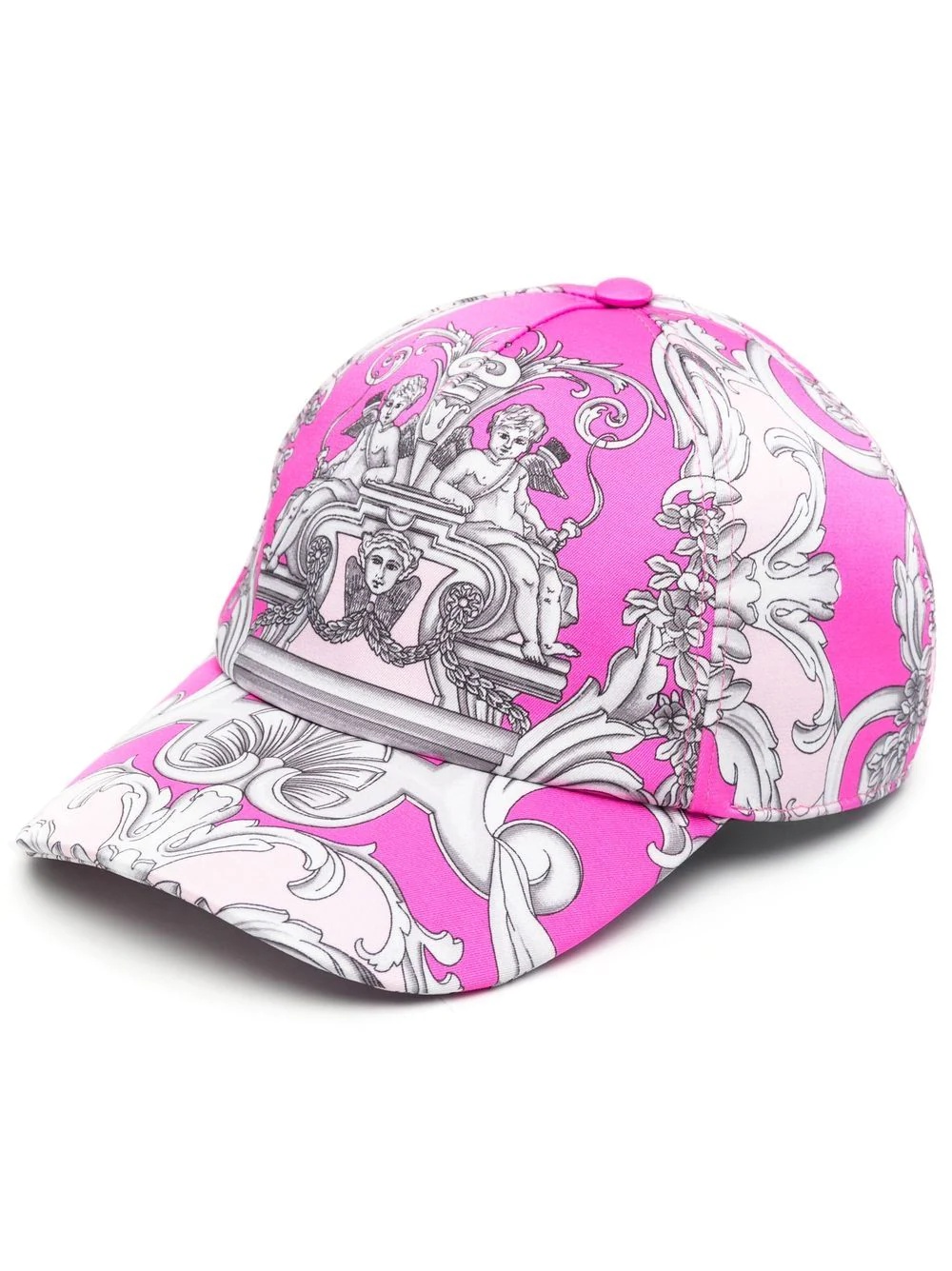 Baroque-print cap - 1