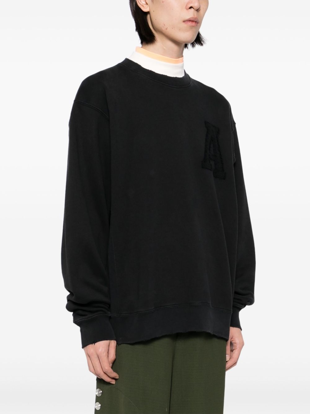 distressed sweatshirt - 3