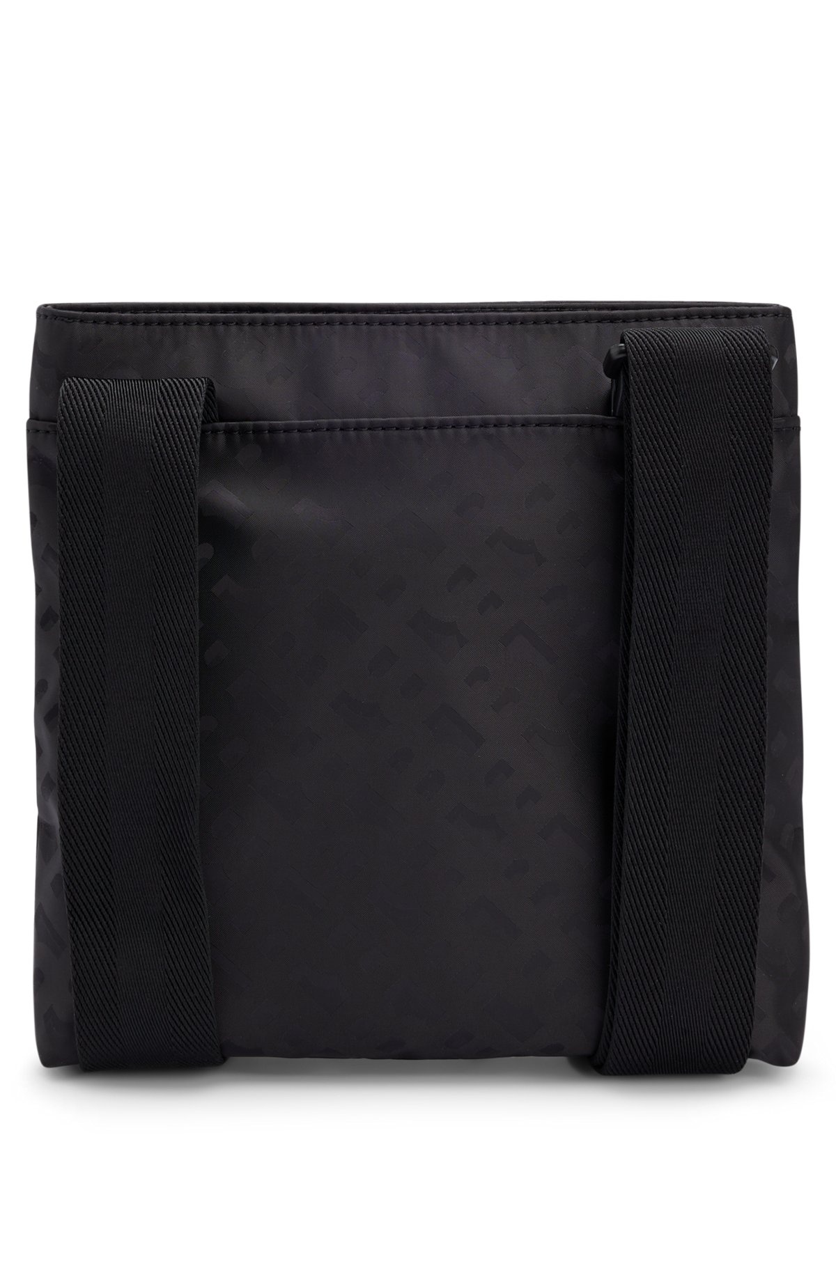 MONOGRAM-JACQUARD ENVELOPE BAG WITH SIGNATURE STRIPE - 2