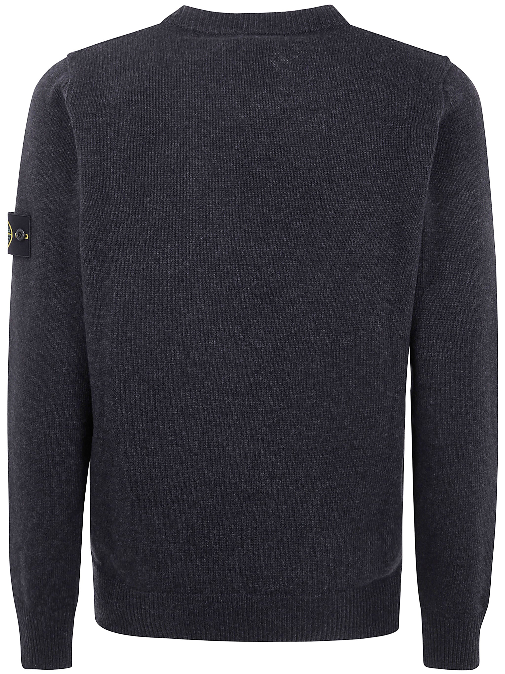 Stone Island Men Lambswool Crew Neck - 2