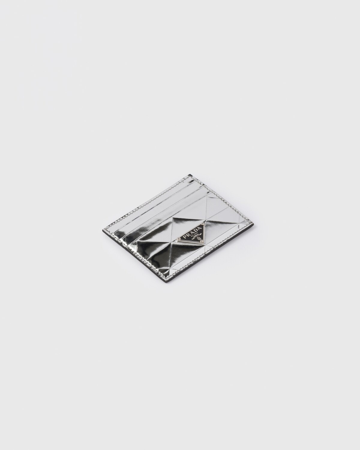 Brushed leather card holder - 2