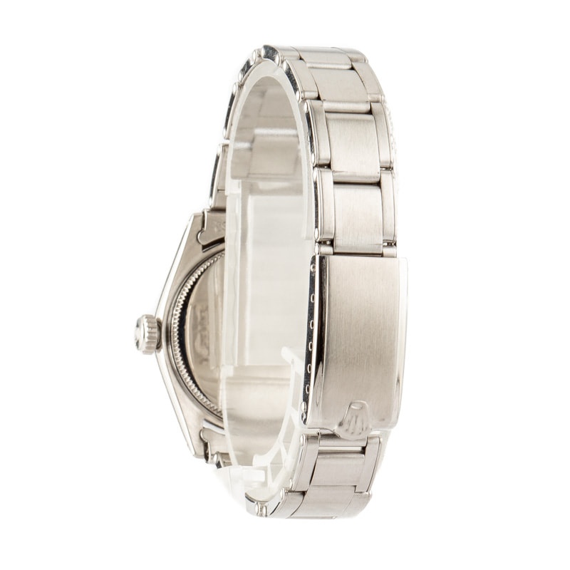 Pre-owned Rolex OysterDate 6466 Stainless Steel - 3