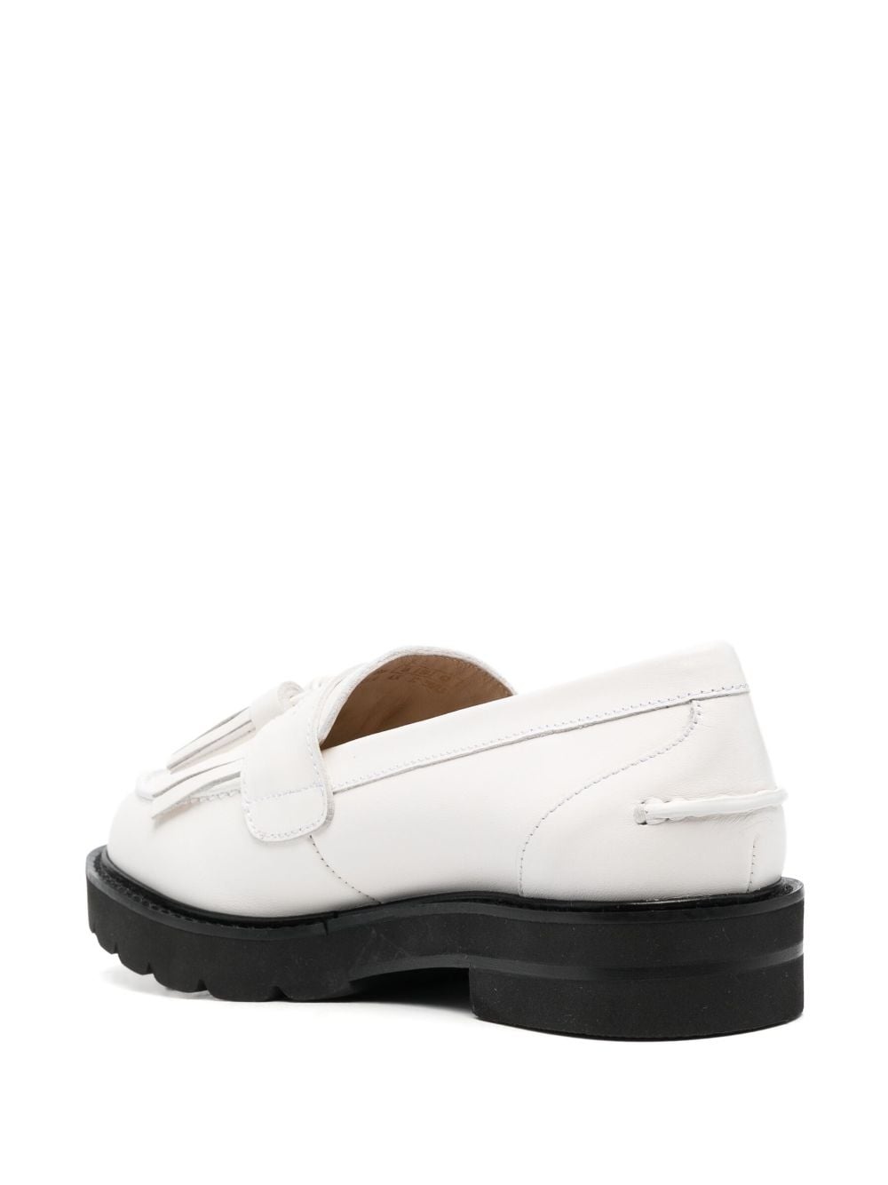 Mila Lift Pearl leather loafers - 3