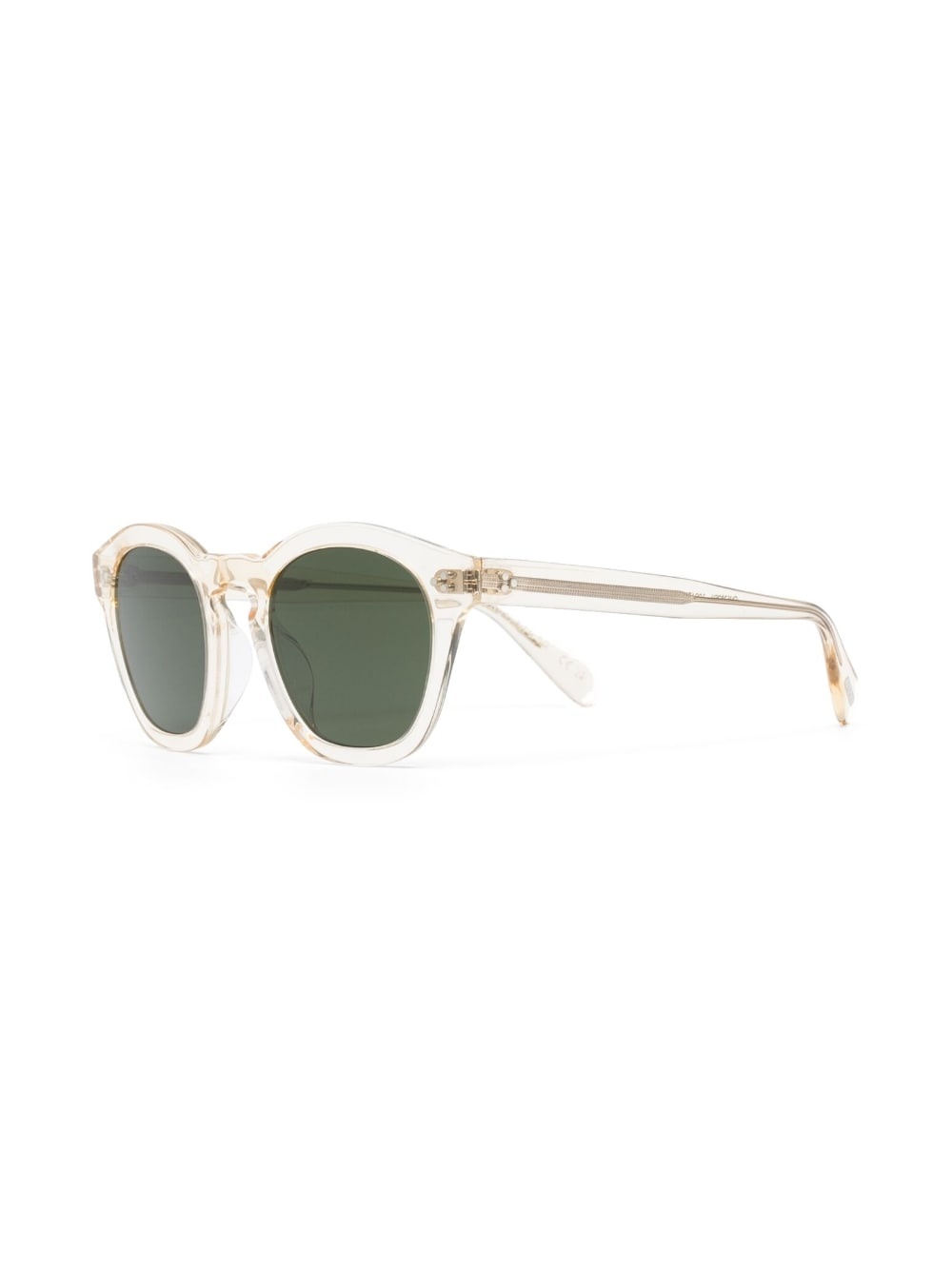 round-frame tinted-lenses sunglasses - 2