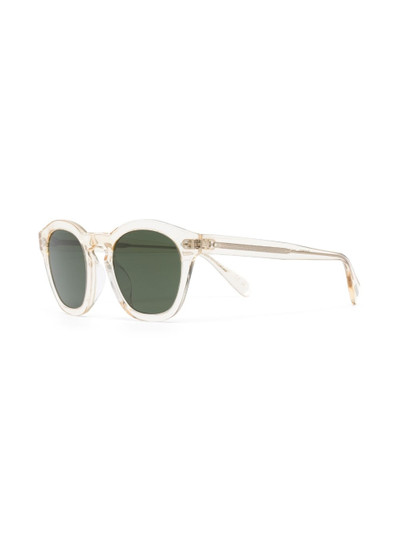 Oliver Peoples round-frame tinted-lenses sunglasses outlook