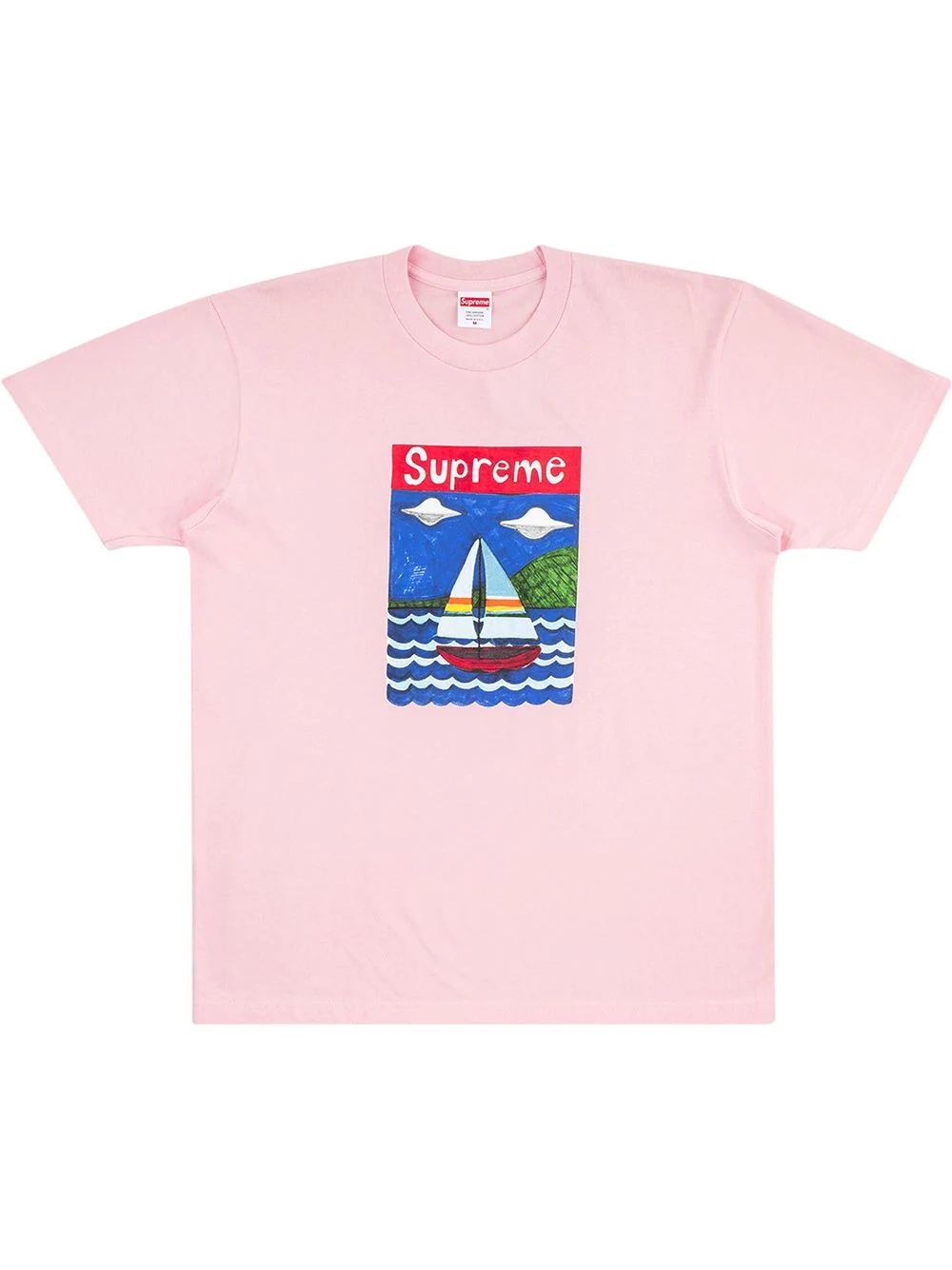 Sailboat logo graphic T-shirt - 1