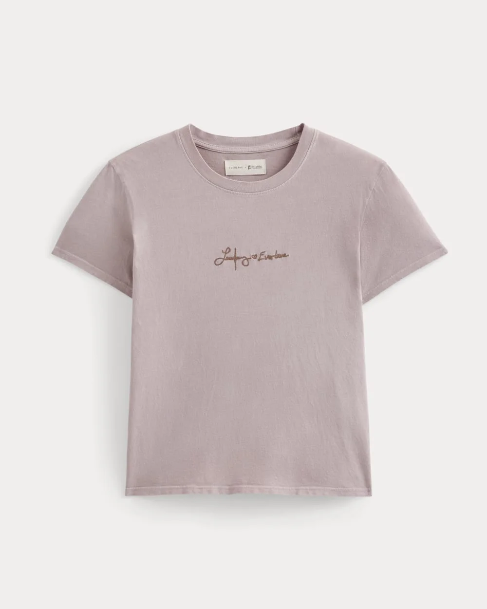 EVERLANE X THE LAUFEY FOUNDATION BOX-CUT TEE - 1