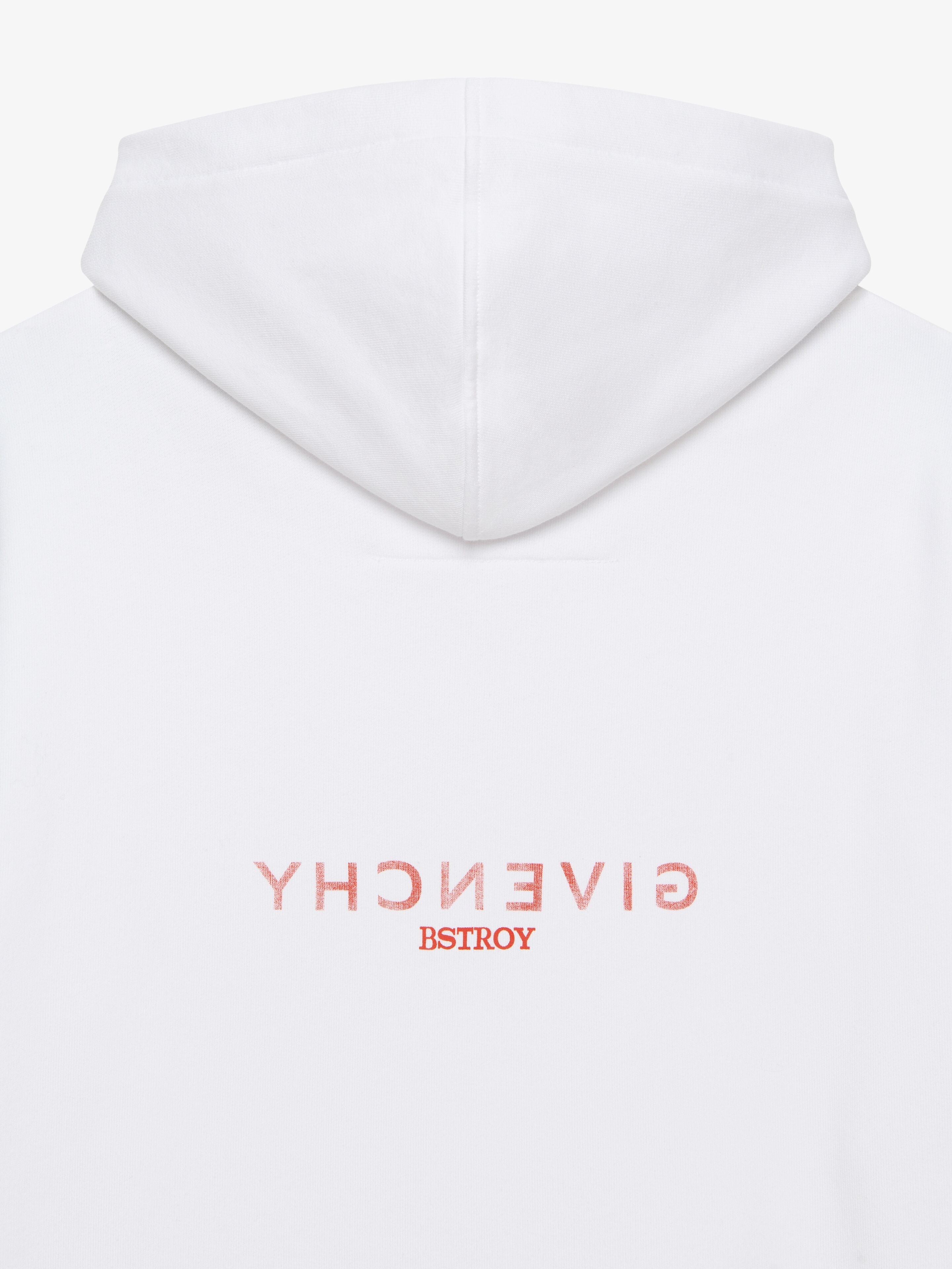 SLIM FIT HOODIE IN PRINTED FELPA - 6