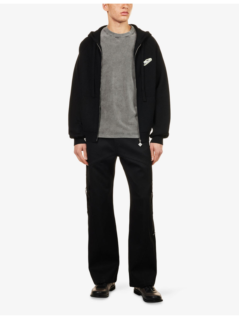 CASABLANCA Patch-Pockets Cargo Cotton Trousers outlook