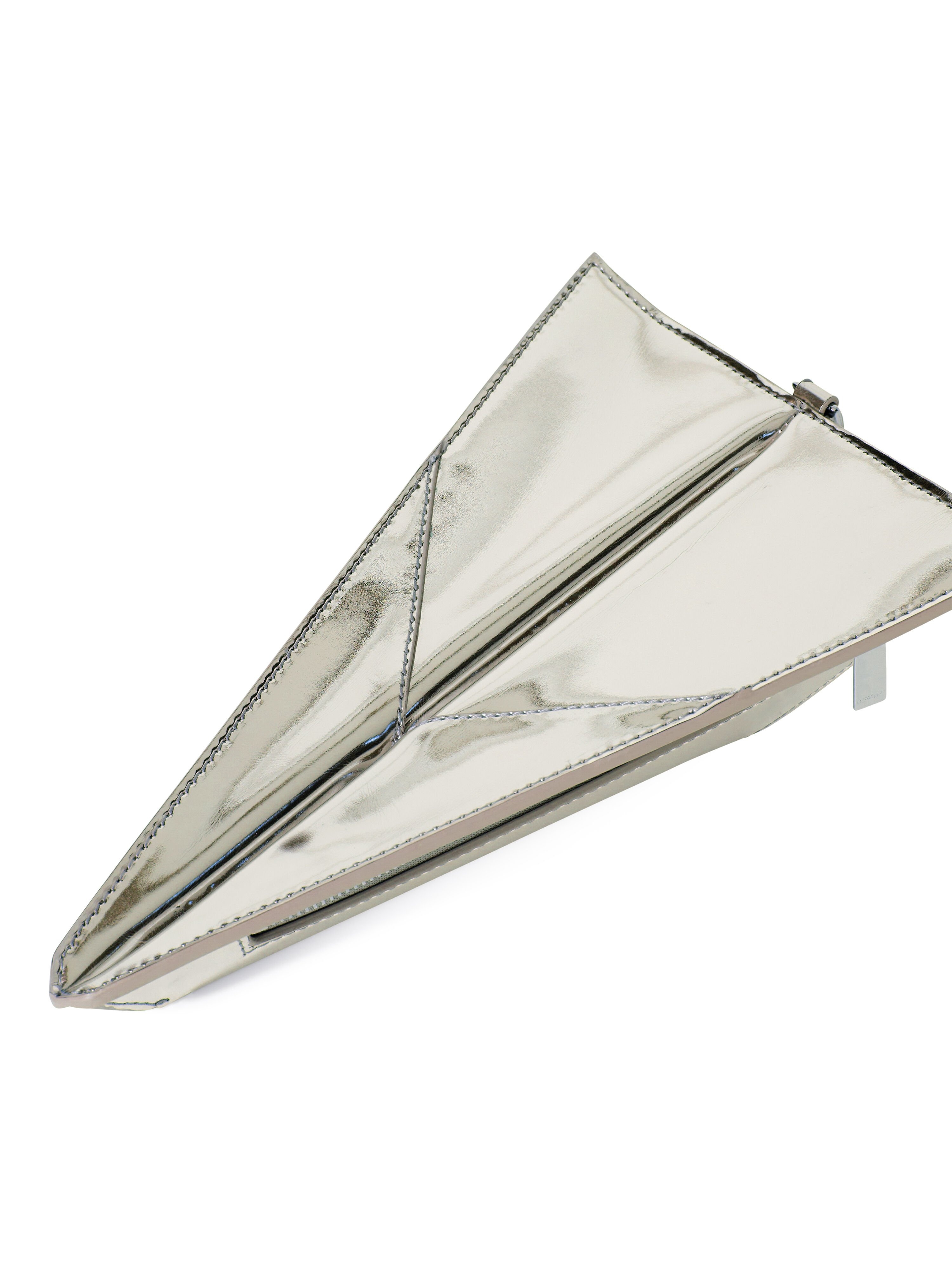 Silver Paper Plane Clutch - 6