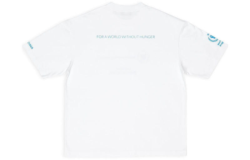 BALENCIAGA Balenciaga x WFP T-Shirt Medium Fit 'White' 612966TMVL29086 outlook