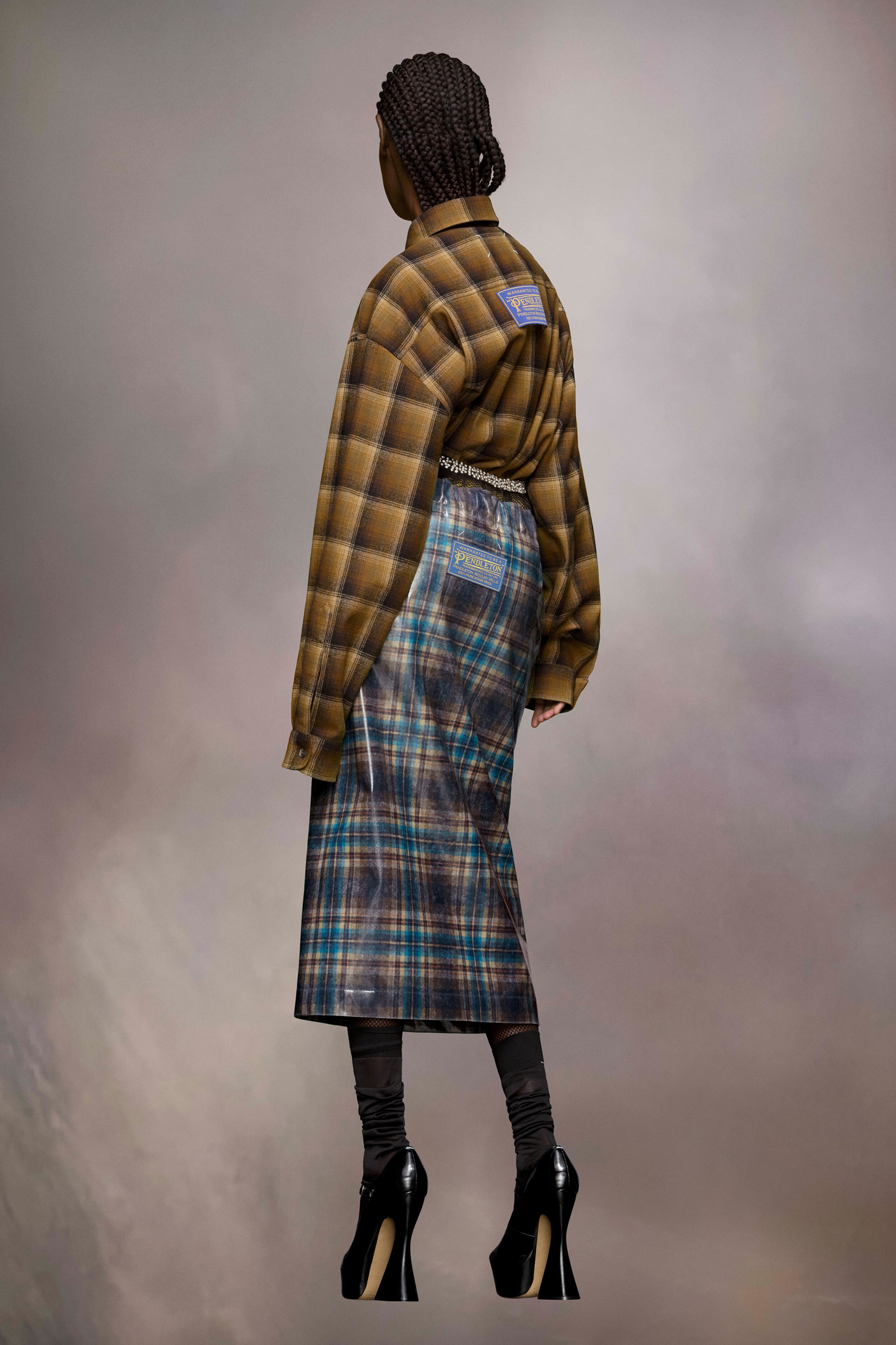 Pendleton lacquer skirt - 3