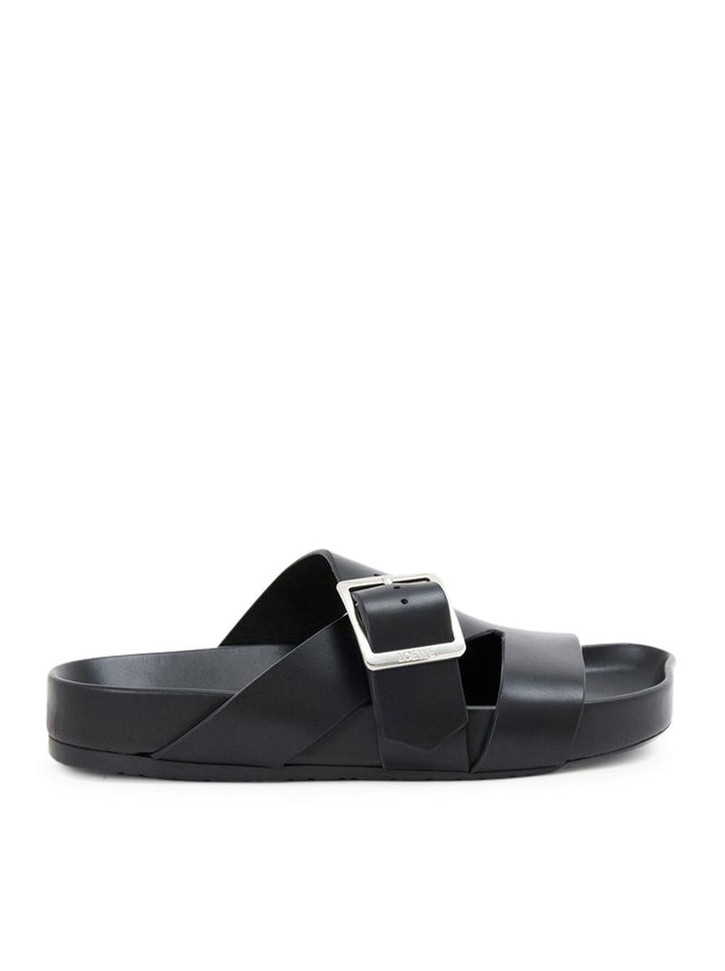 Loewe X Paula`S Ibiza Men Slide Ease Buckle In Vegetable Tanned Calfskin - 1