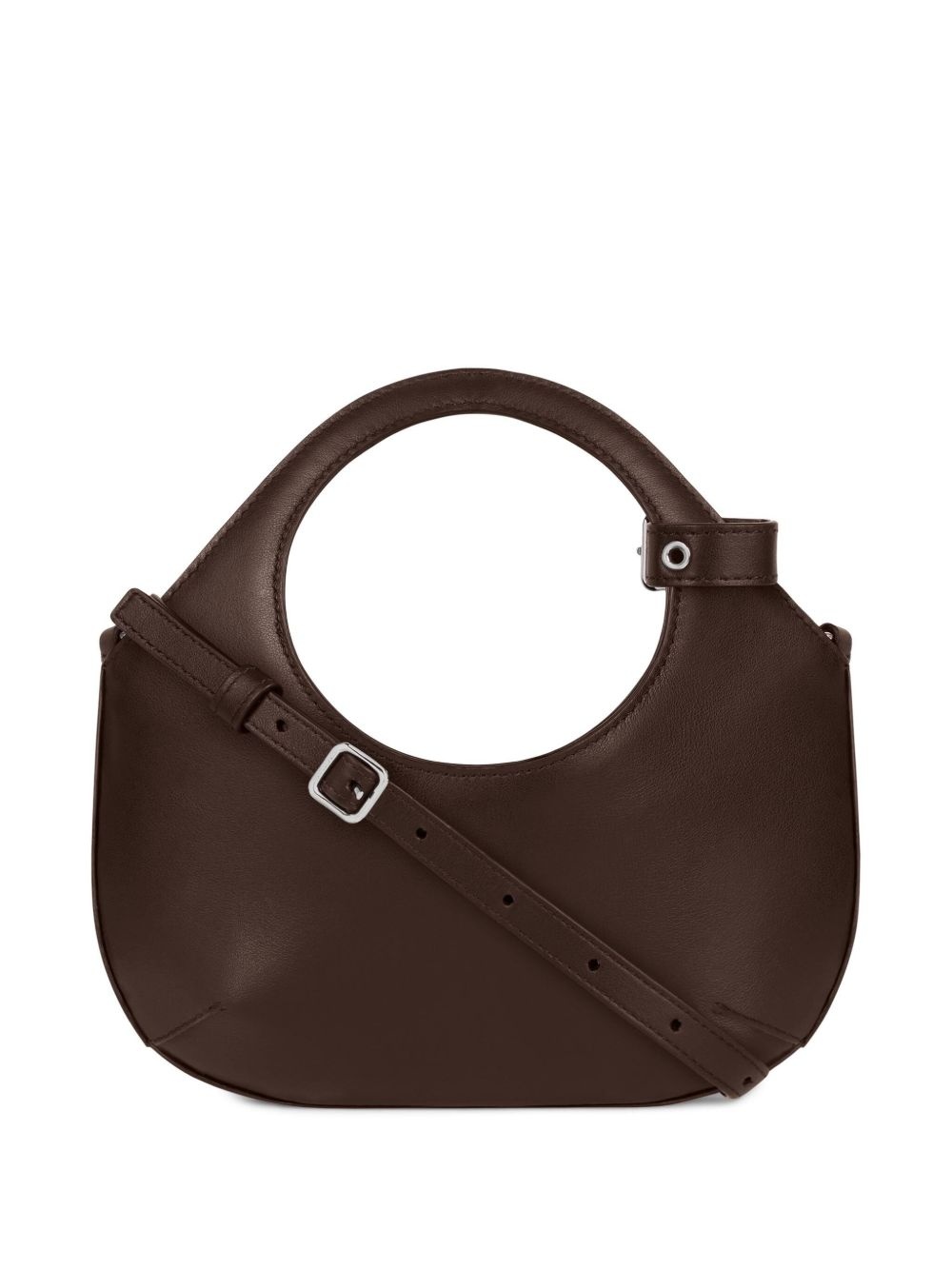mini Holy leather tote bag - 3
