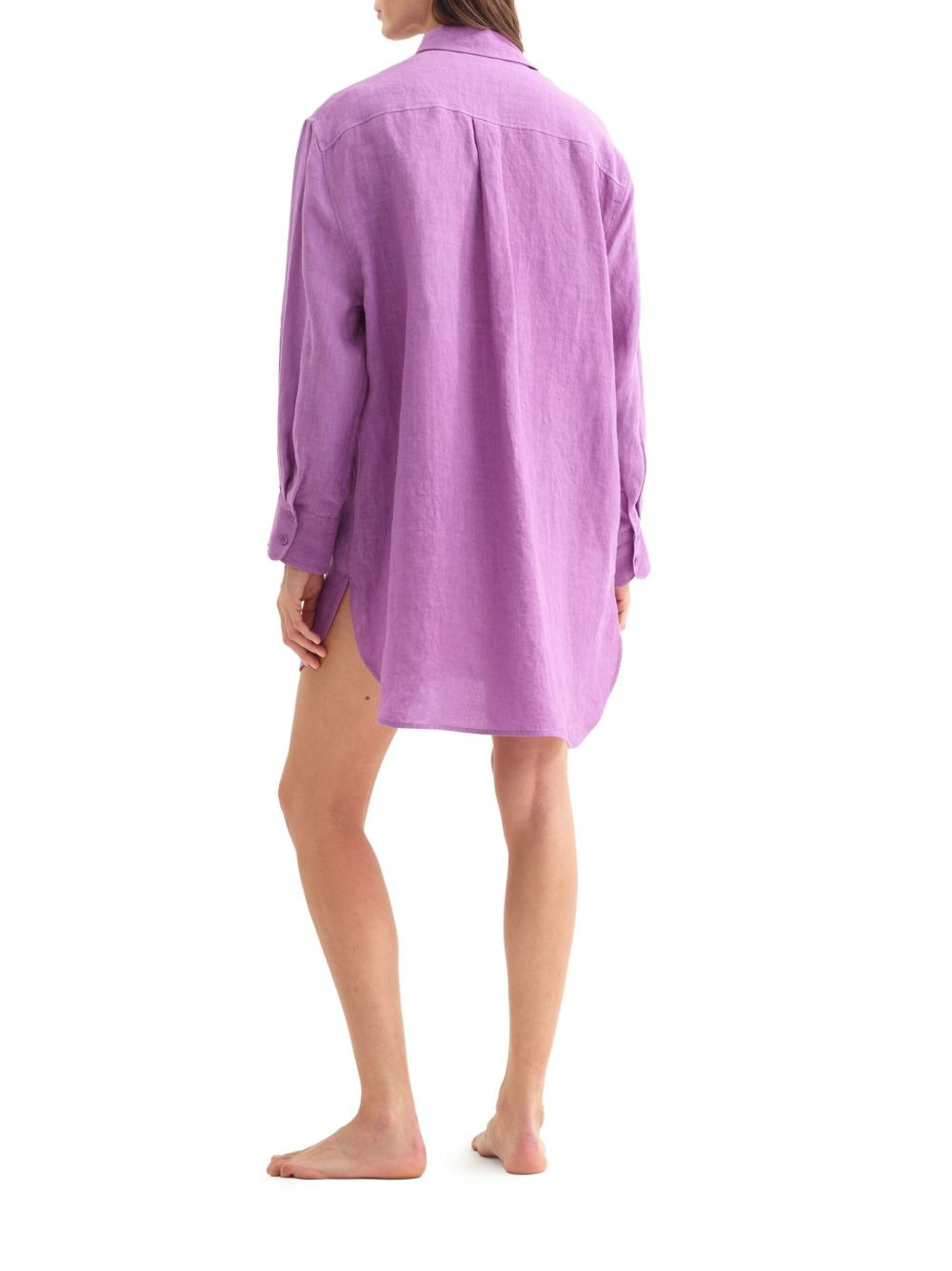 Mignonette button-down linen shirt - 3
