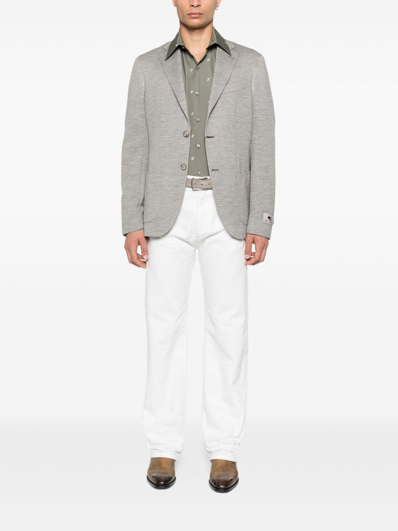 Etro two-button patch-pocket blazer outlook