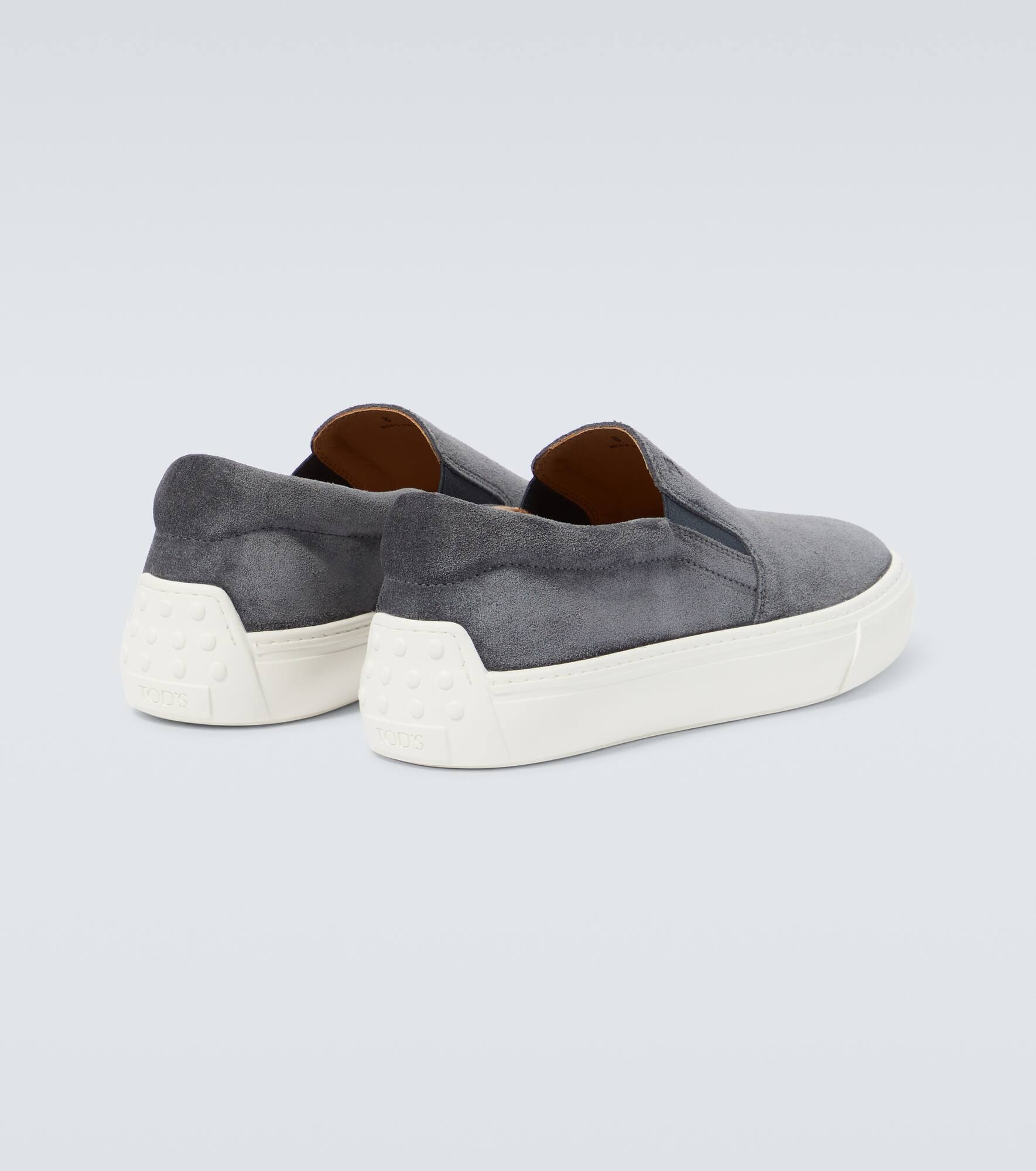 Cassetta Casual suede slip-on sneakers - 5