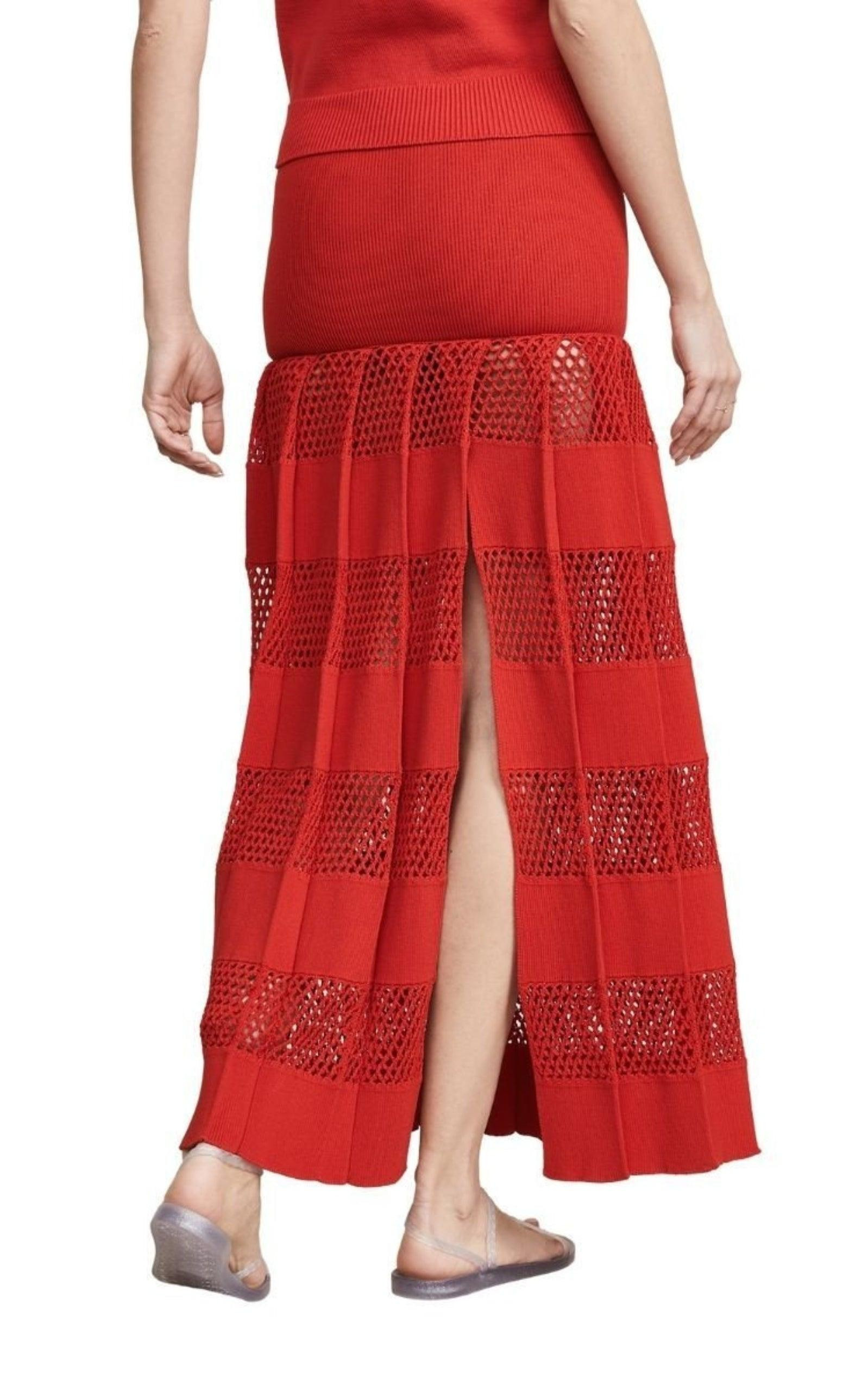 Sonia Rykiel - Textured Stripe Skirt - 4