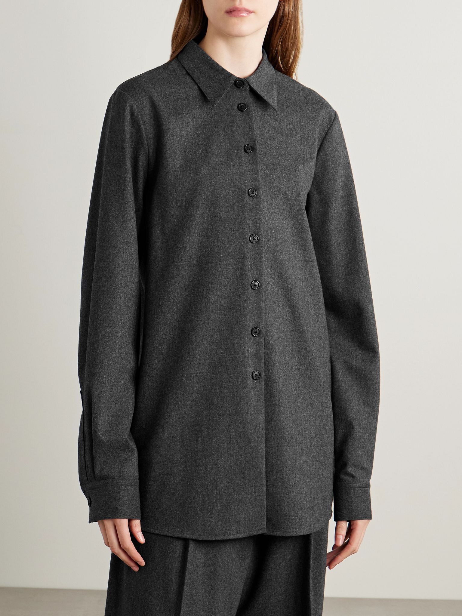 Auryn wool shirt Gray - 3