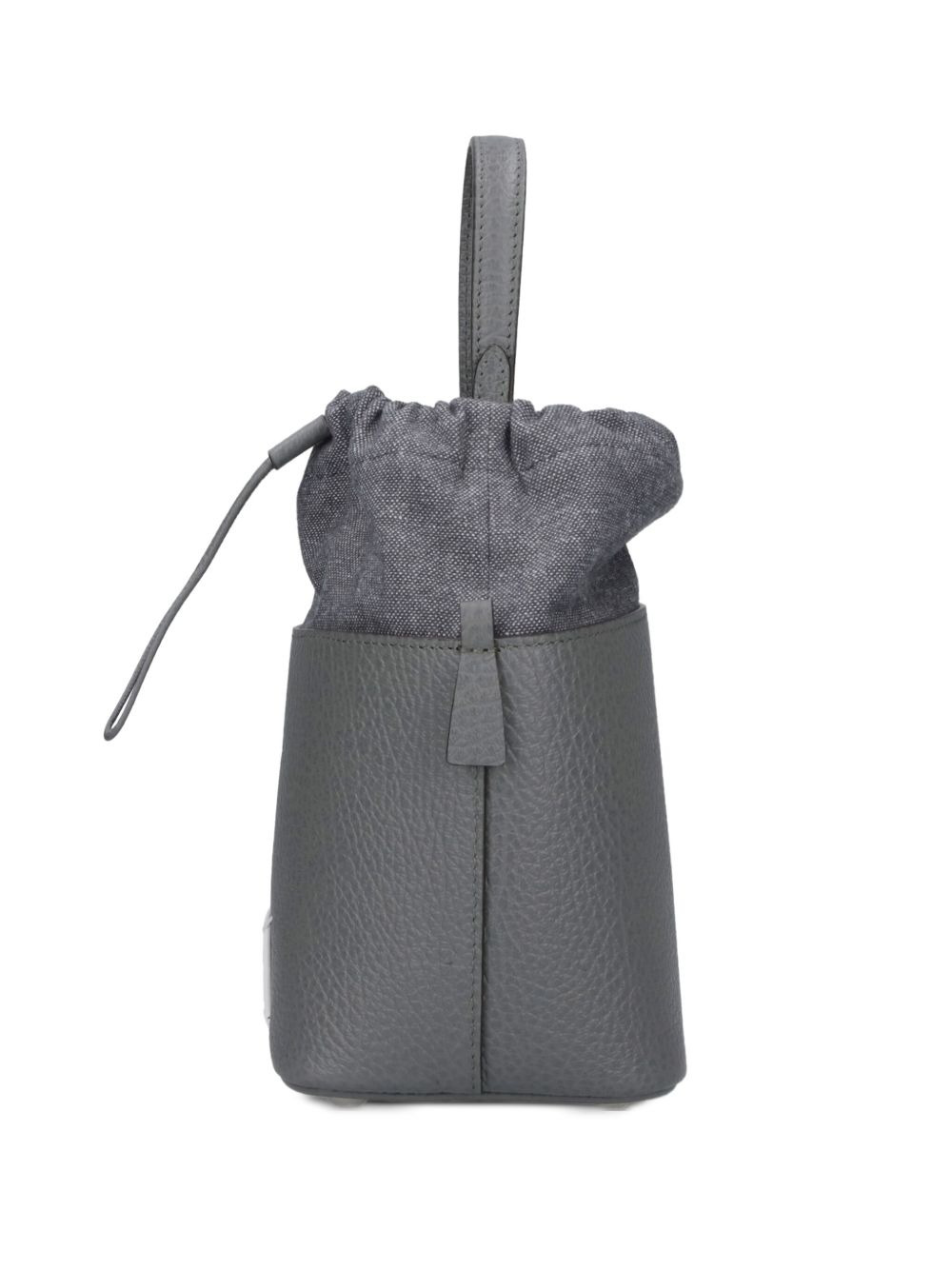5AC drawstring leather bucket bag - 3