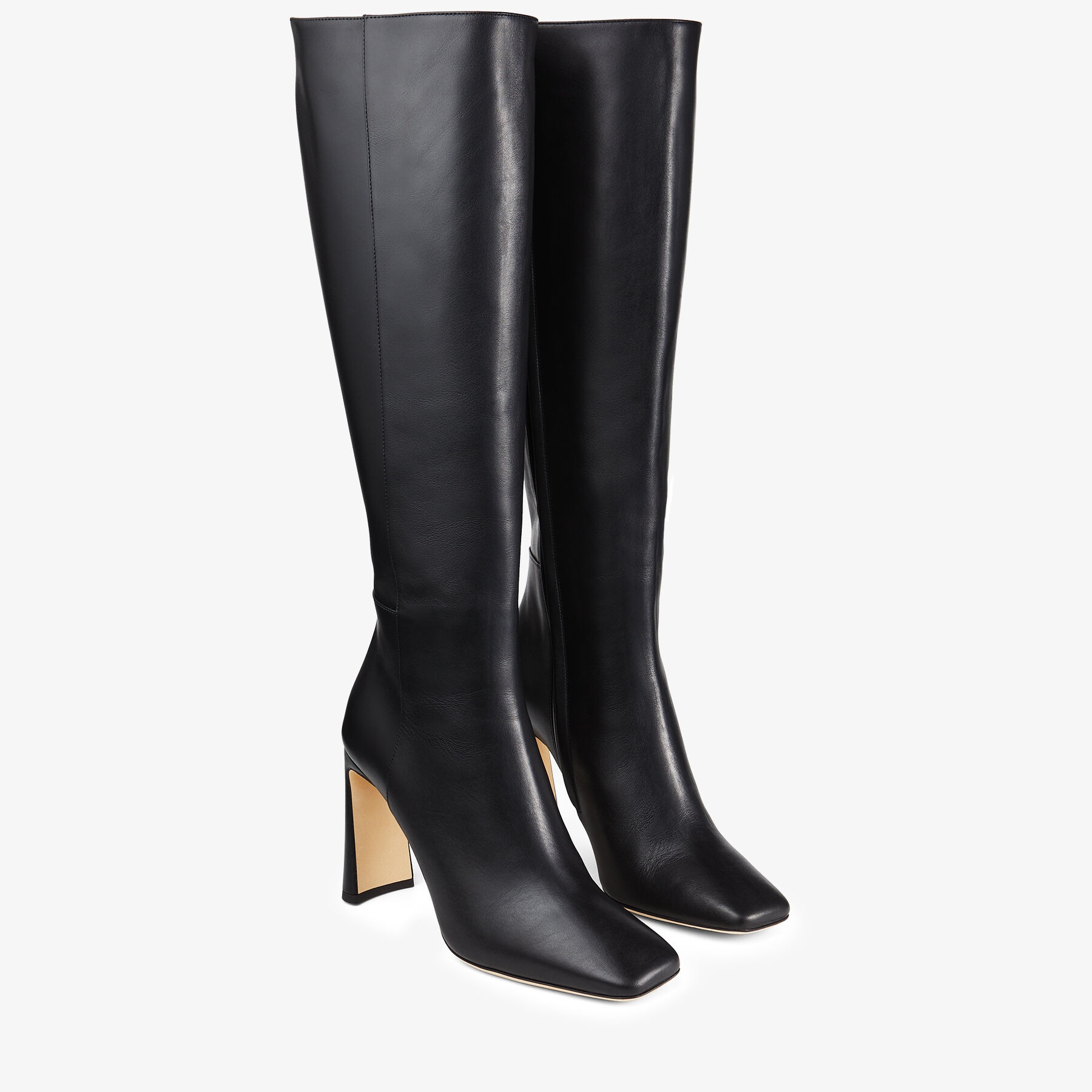 Kinsey 95
Black Calf Leather Knee-High Boots - 3