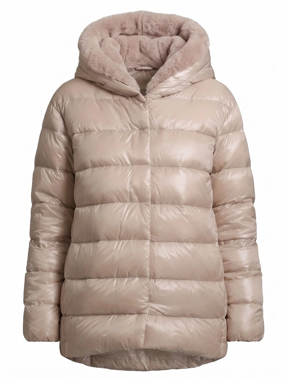 Padded jacket with zip - 1