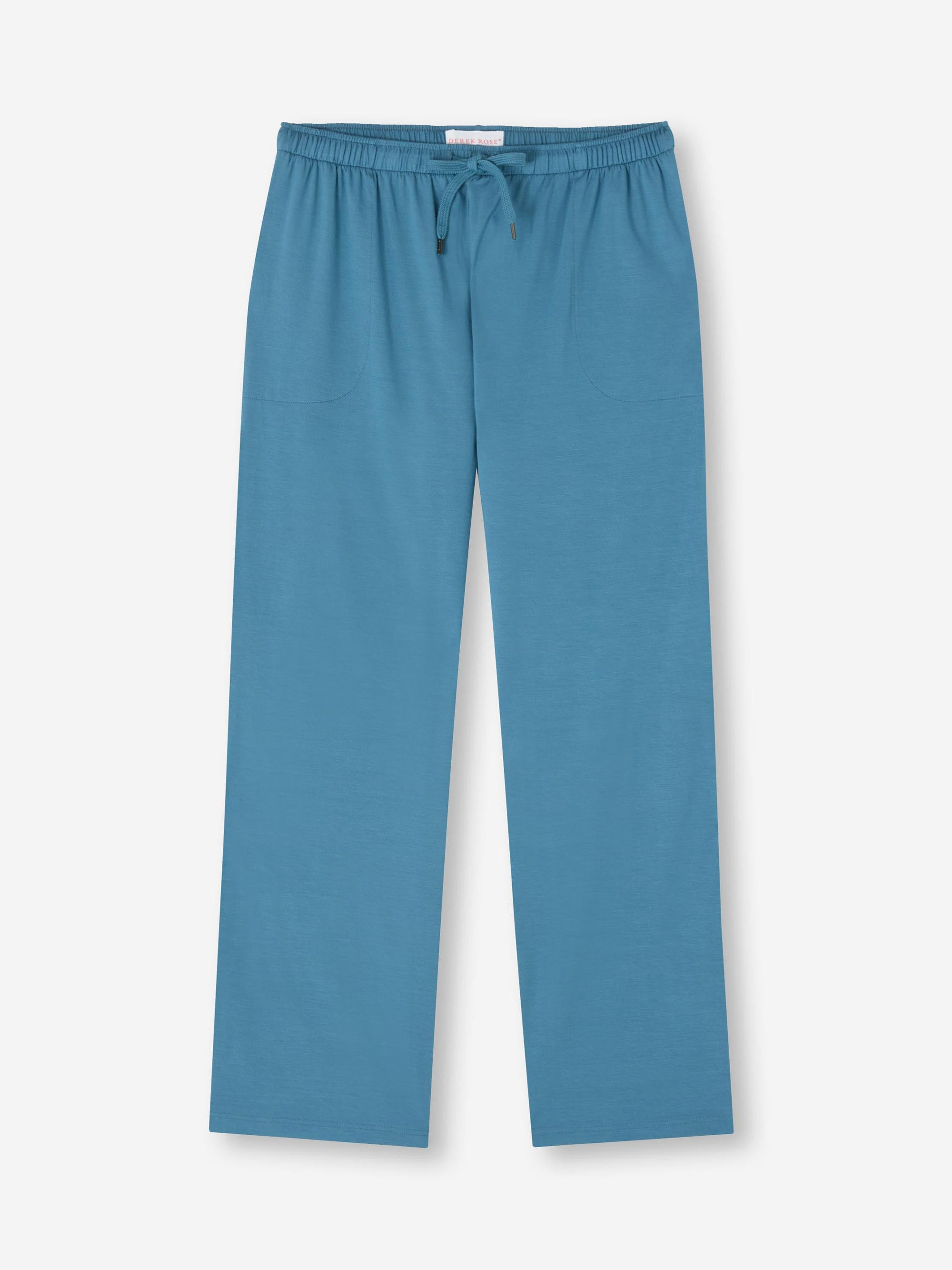 Men's Lounge Pants Basel Micro Modal Stretch Steel Blue - 2
