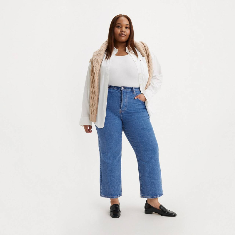 Levi's RIBCAGE STRAIGHT ANKLE WOMEN'S JEANS (PLUS SIZE) outlook